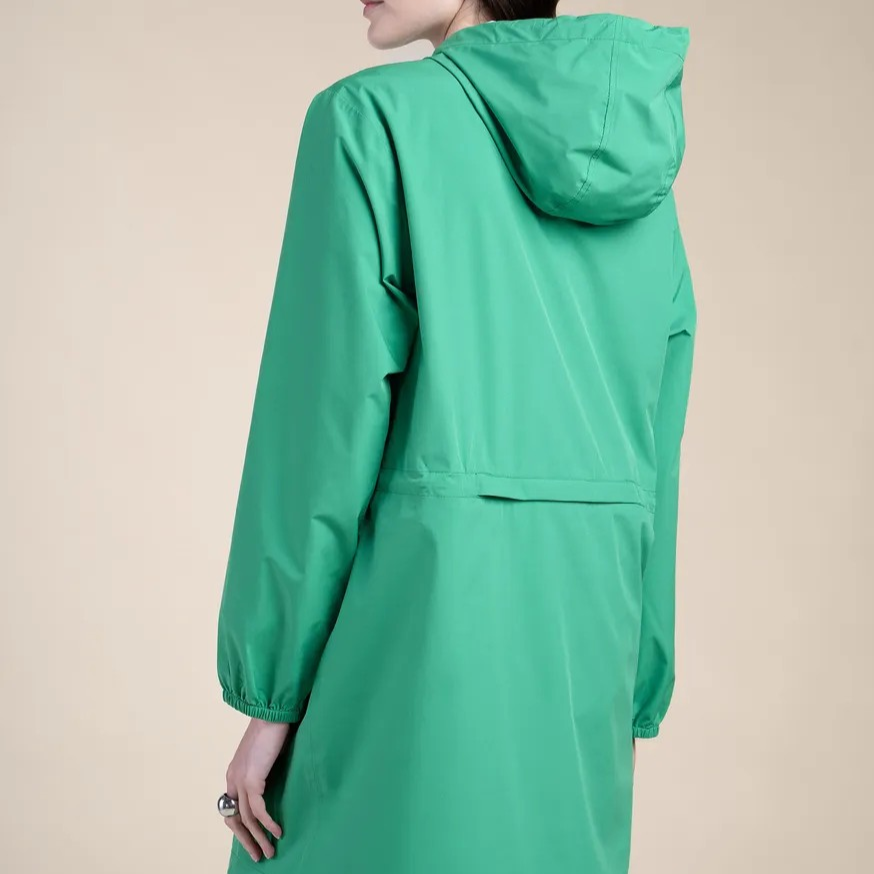 1FL0401-086 [FLOTTE]Amelot Colour - Long Raincoat Cactus #20300 (EU)