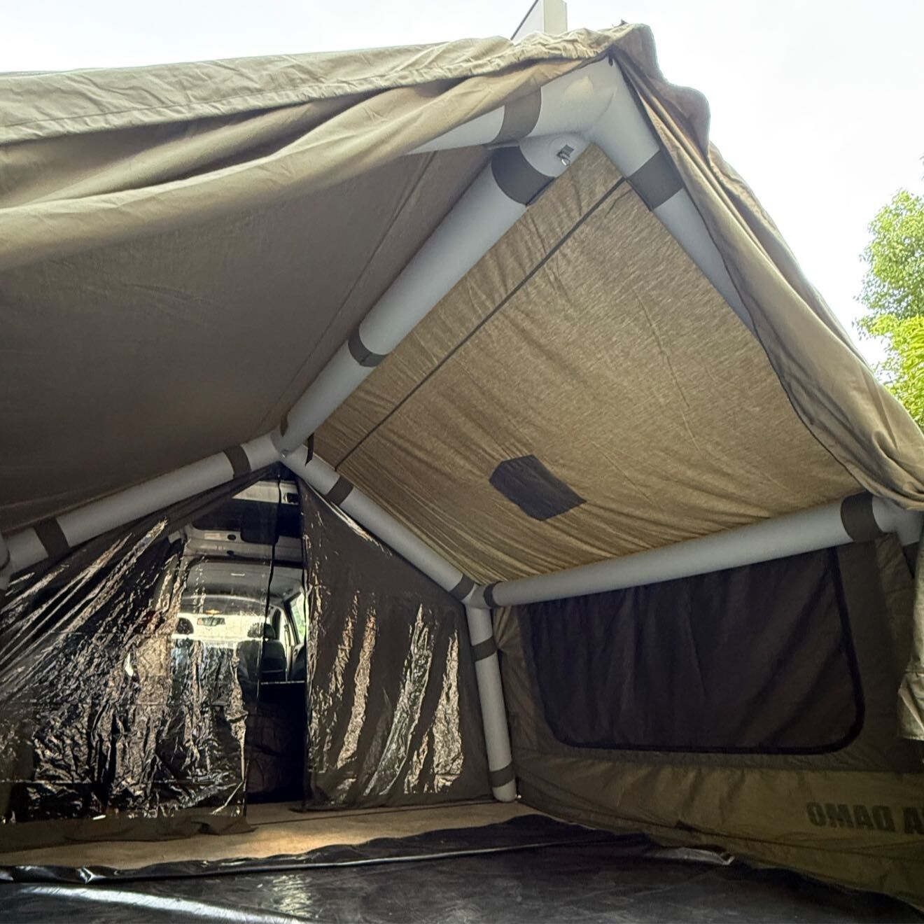 【DIA DAMO迪達蒙】S9 PRO氣柱客廳拓展帳+科技棉充氣帳篷