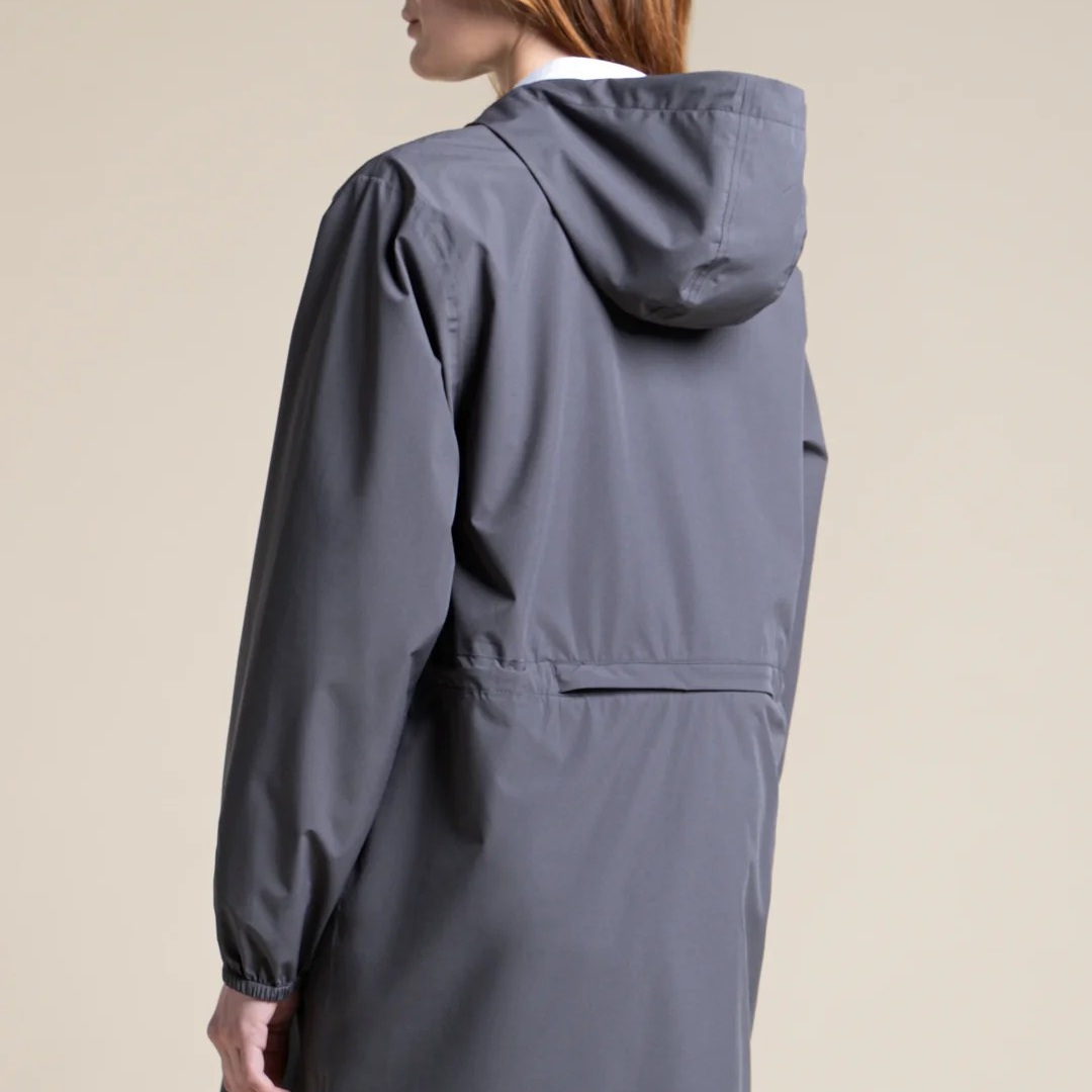 1FL0401-088 [FLOTTE] Amelot Classique - Long Raincoat Anthracite #20300 (EU)