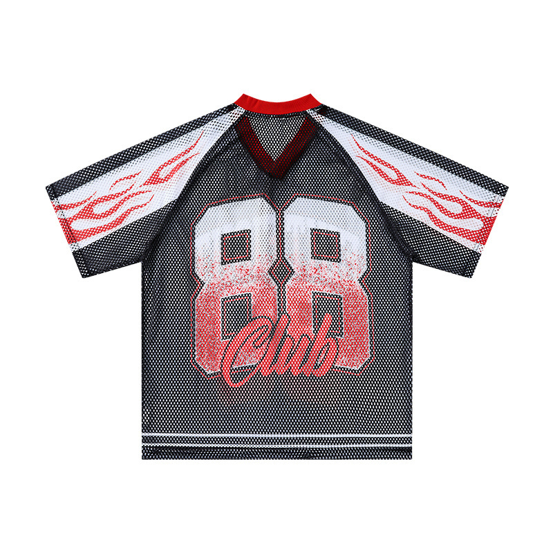 《S.V》88賽車火焰數字球衣