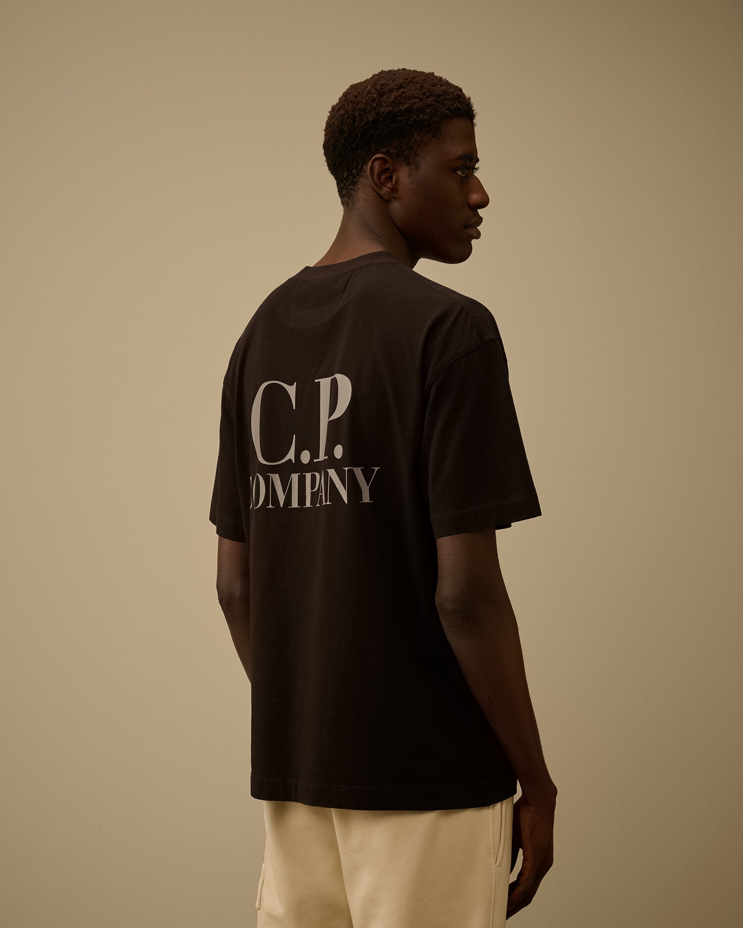 C.P. Company - 30/1 Jersey Short Sleeve Printed Graphics T-Shirt - 20CMTS086A005100W