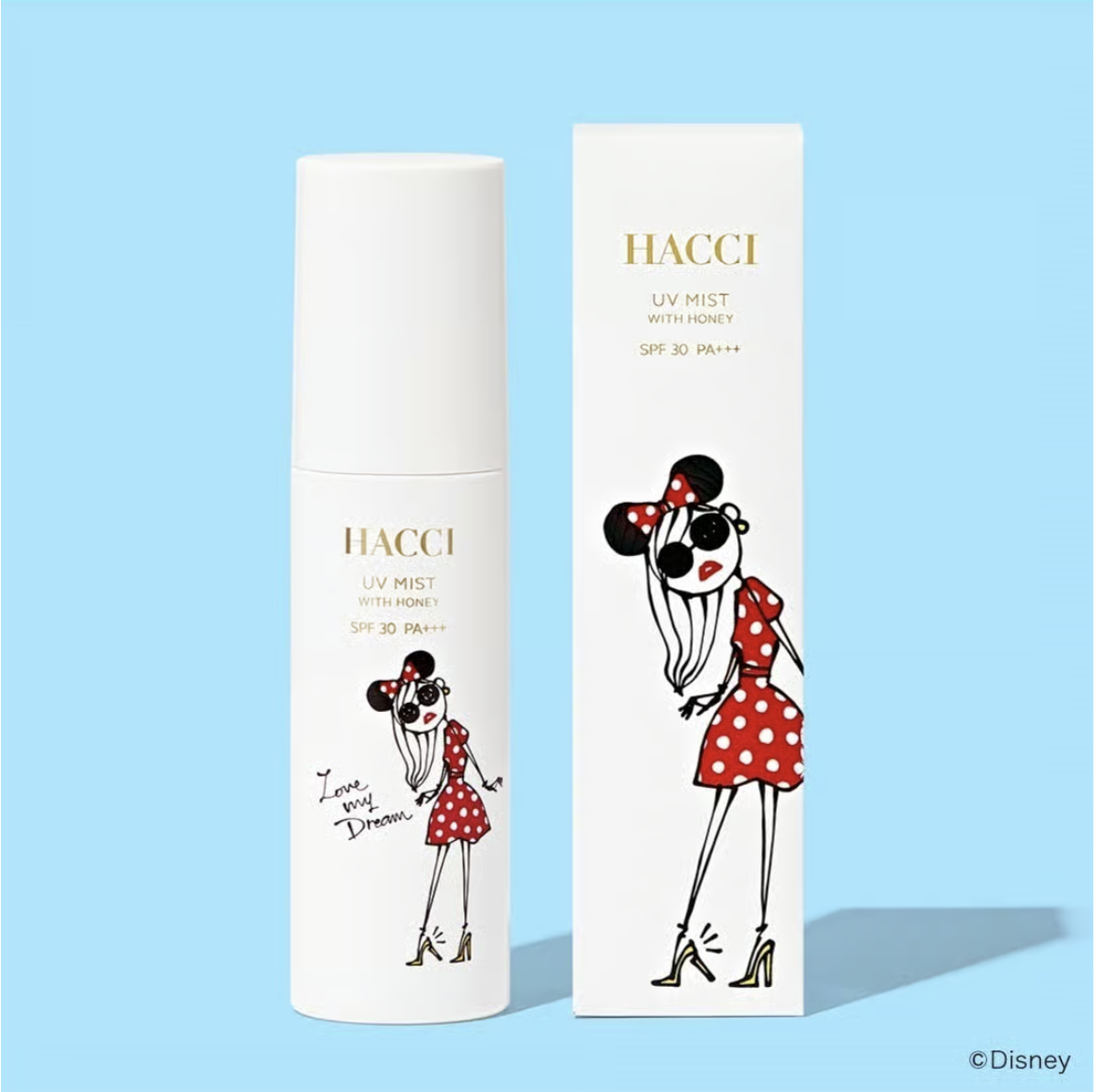 [連線優惠]HACCI 迪士尼聯名防曬噴霧（40mL／80mL）