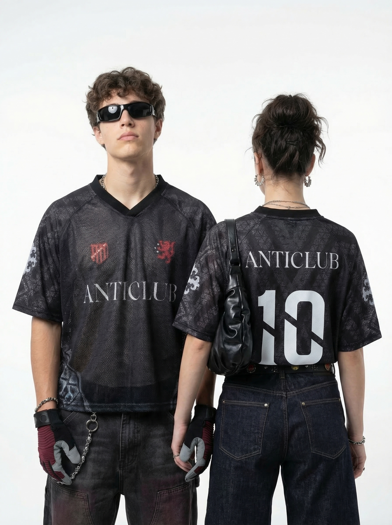 《S.V》ANTICLUB 10 號數字蛇紋球衣