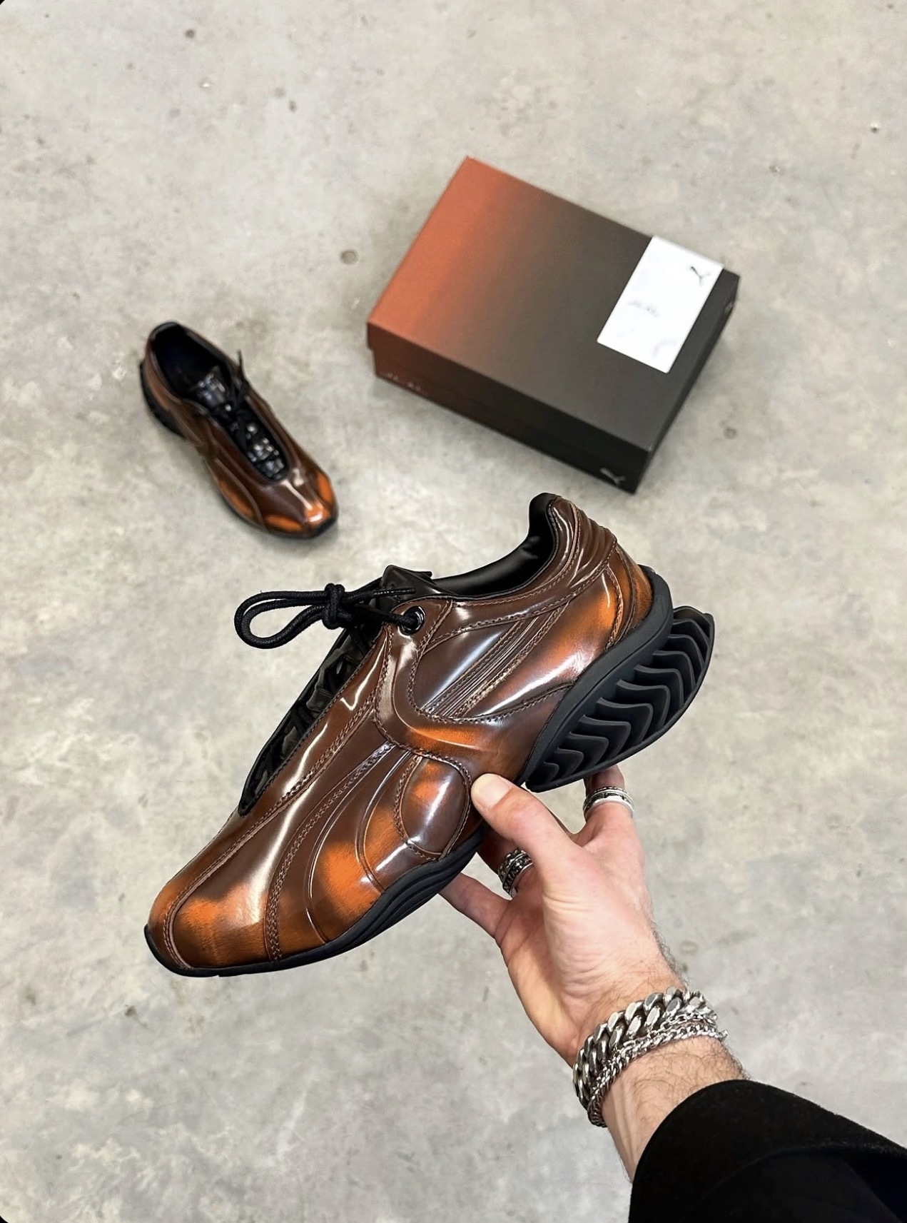 Puma x J.L-A.L Cell Geo 1 Umbre 棕色