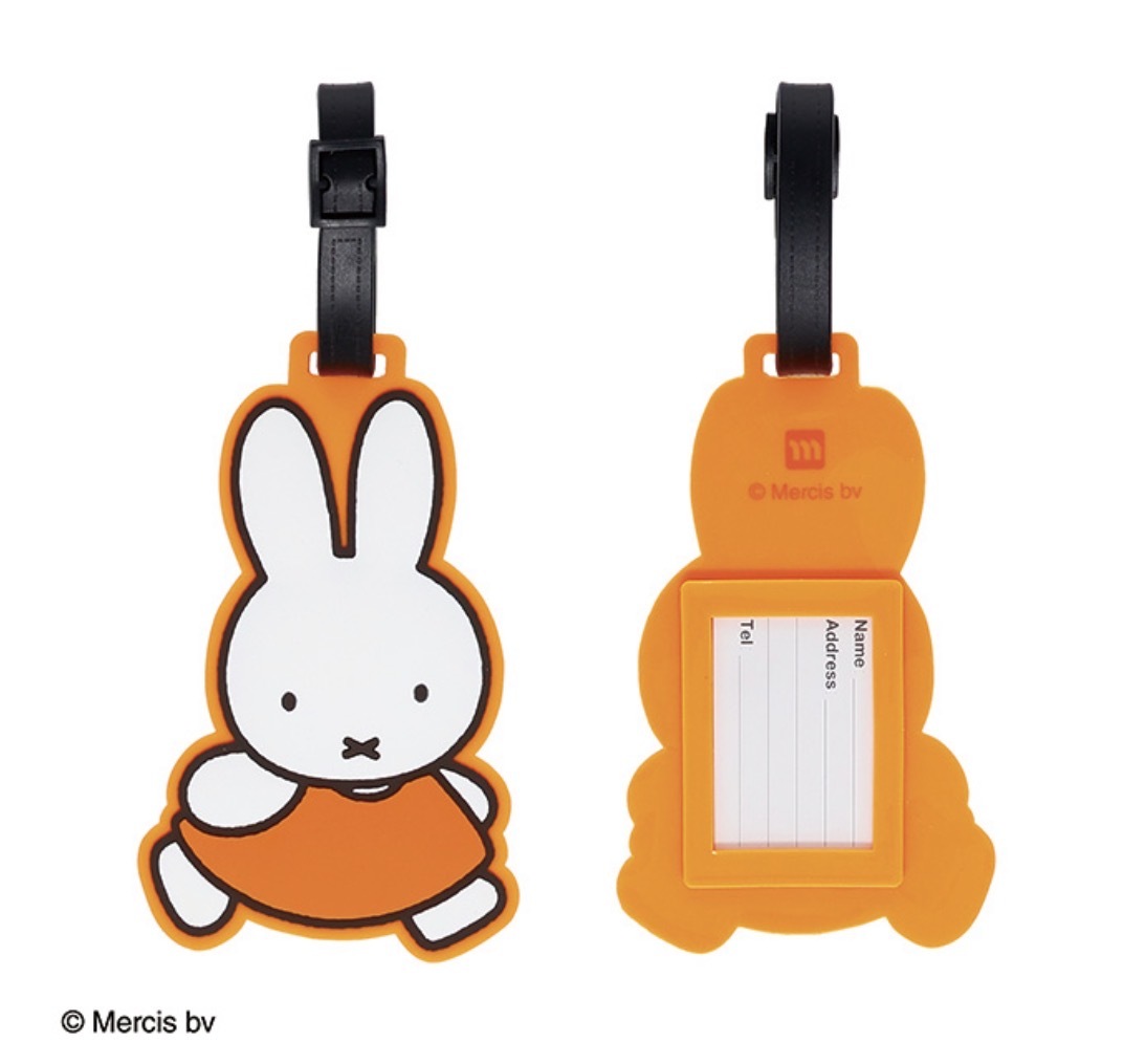 JP Miffy 造型行李牌 橙 3721 TK260331