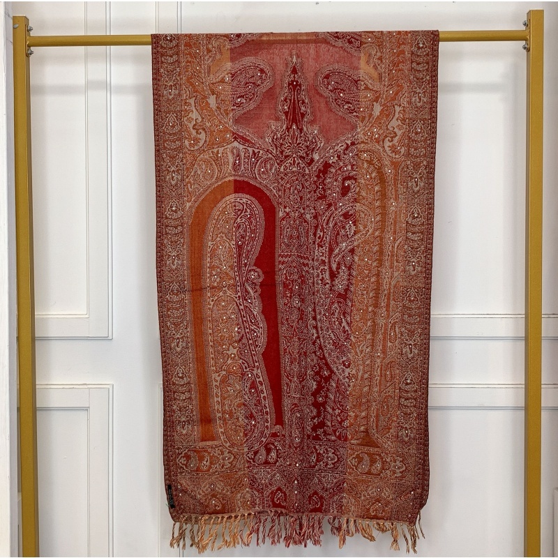 ACC-CCG0402-034 (JA) 100% Wool (Merino Wool) 55 x 180 cm (A34)