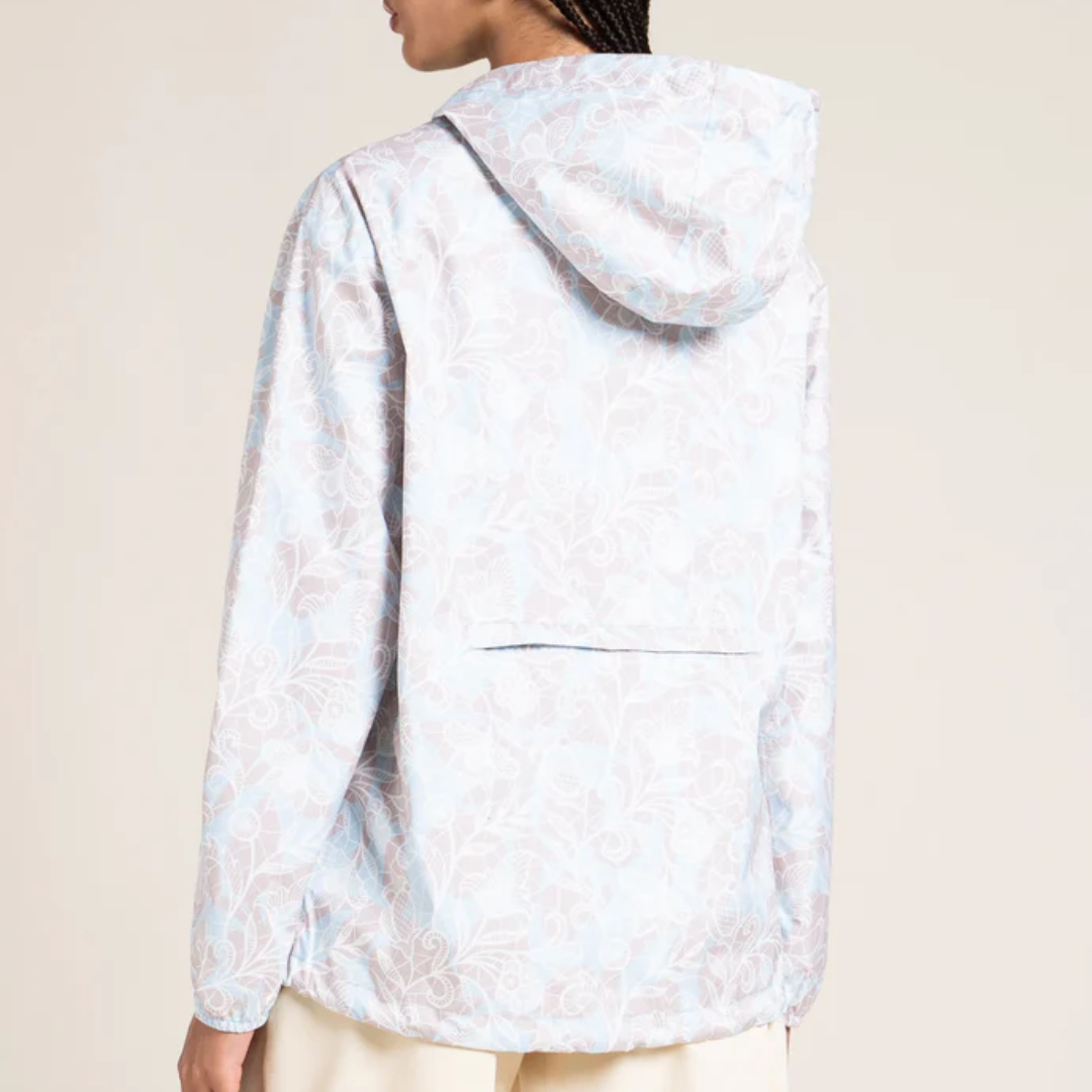 1FL0401-074 [FLOTTE] Passy Imprime - Raincoat Short Floral Lace #20008 (EU)