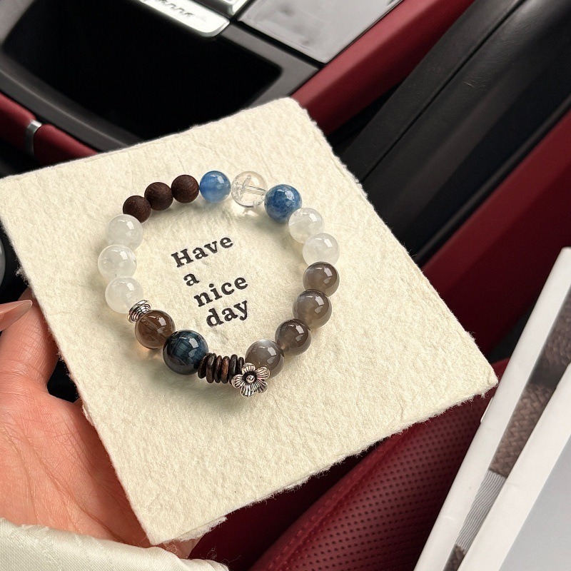 【寒星】藍晶石x藍虎眼x冰曜石x銀月光x白阿賽x降真香x雪花幽靈