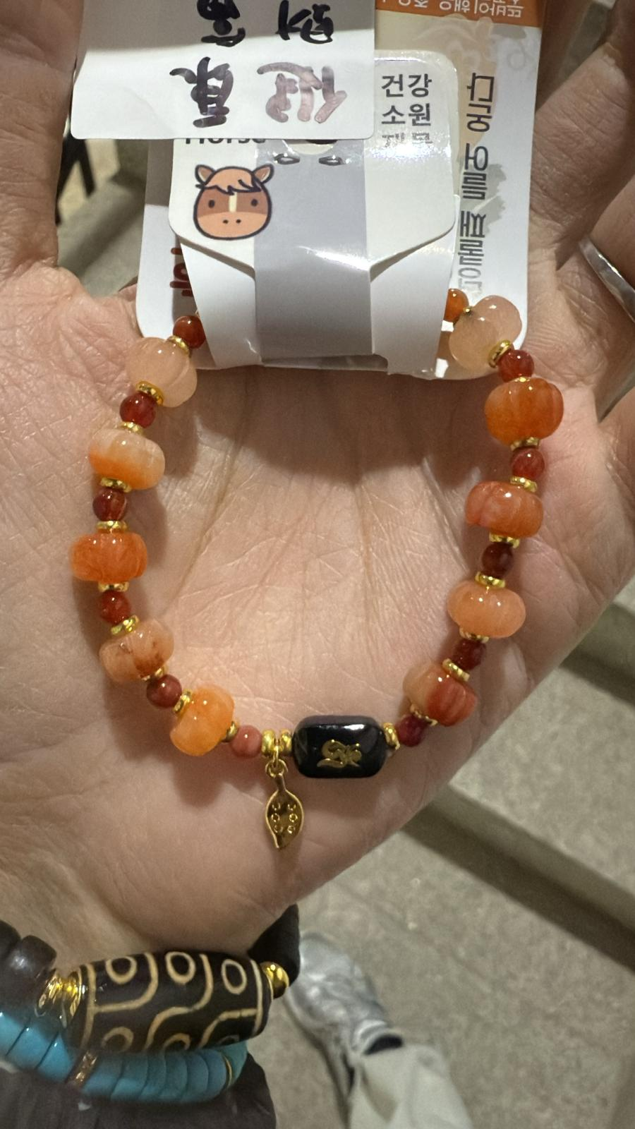 XK030 奉恩寺手串飾物系列 南瓜手串