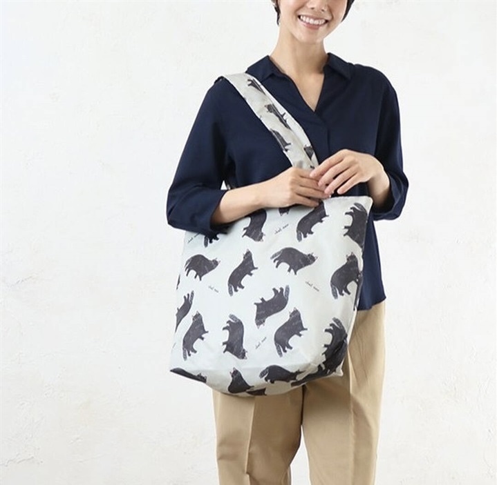 JP 淺灰色黑白貓密集式保溫保冷袋 可上膊 2844 TK260331