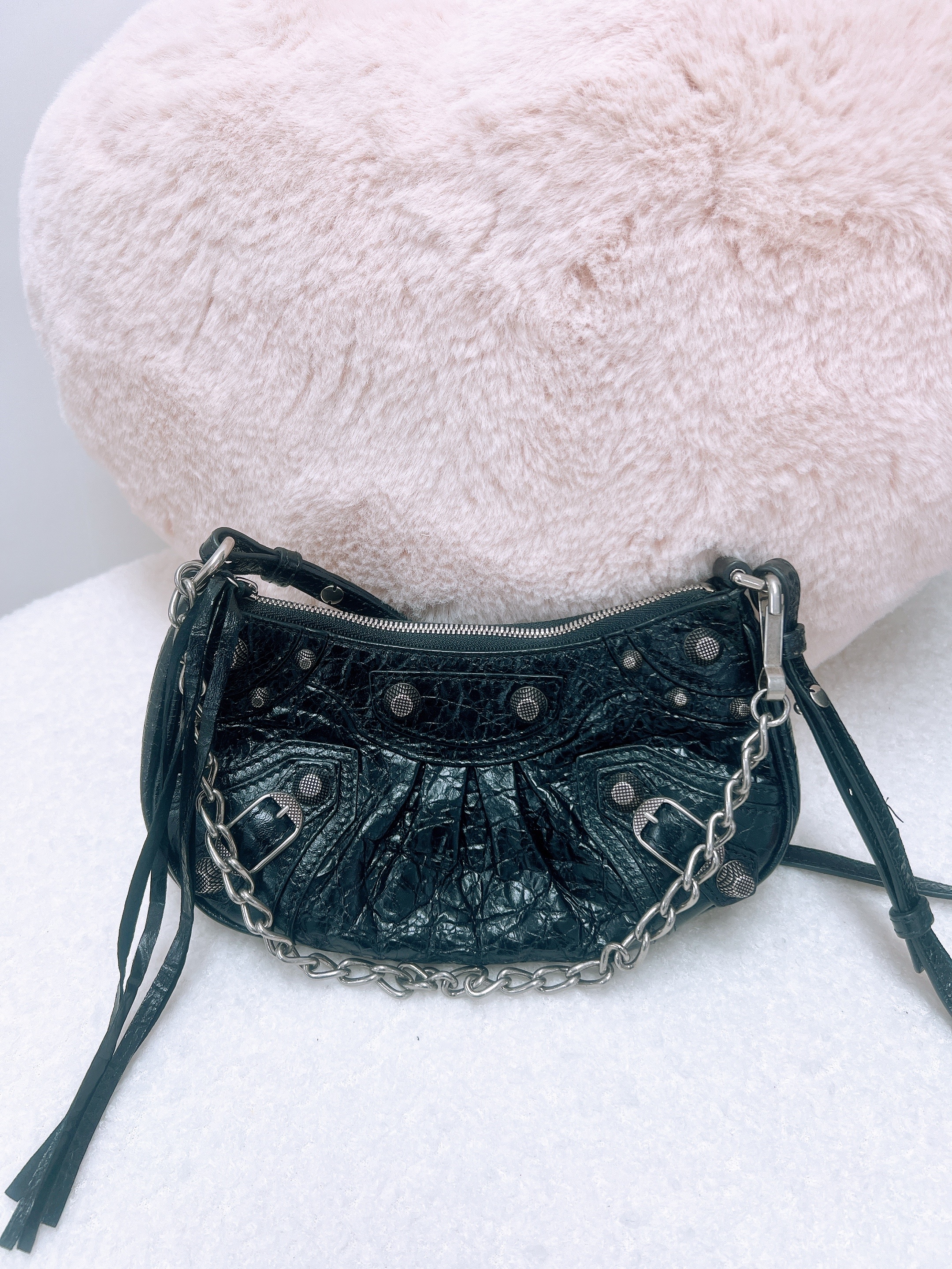 Balenciaga le cagole mini black