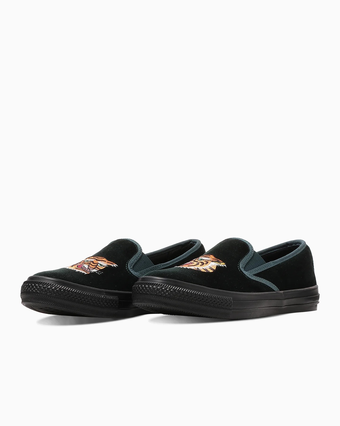 預購┃CONVERSE ALL STAR KUNGFU SLIP-ON 老虎 功夫鞋 天鵝絨 懶人鞋 綠色