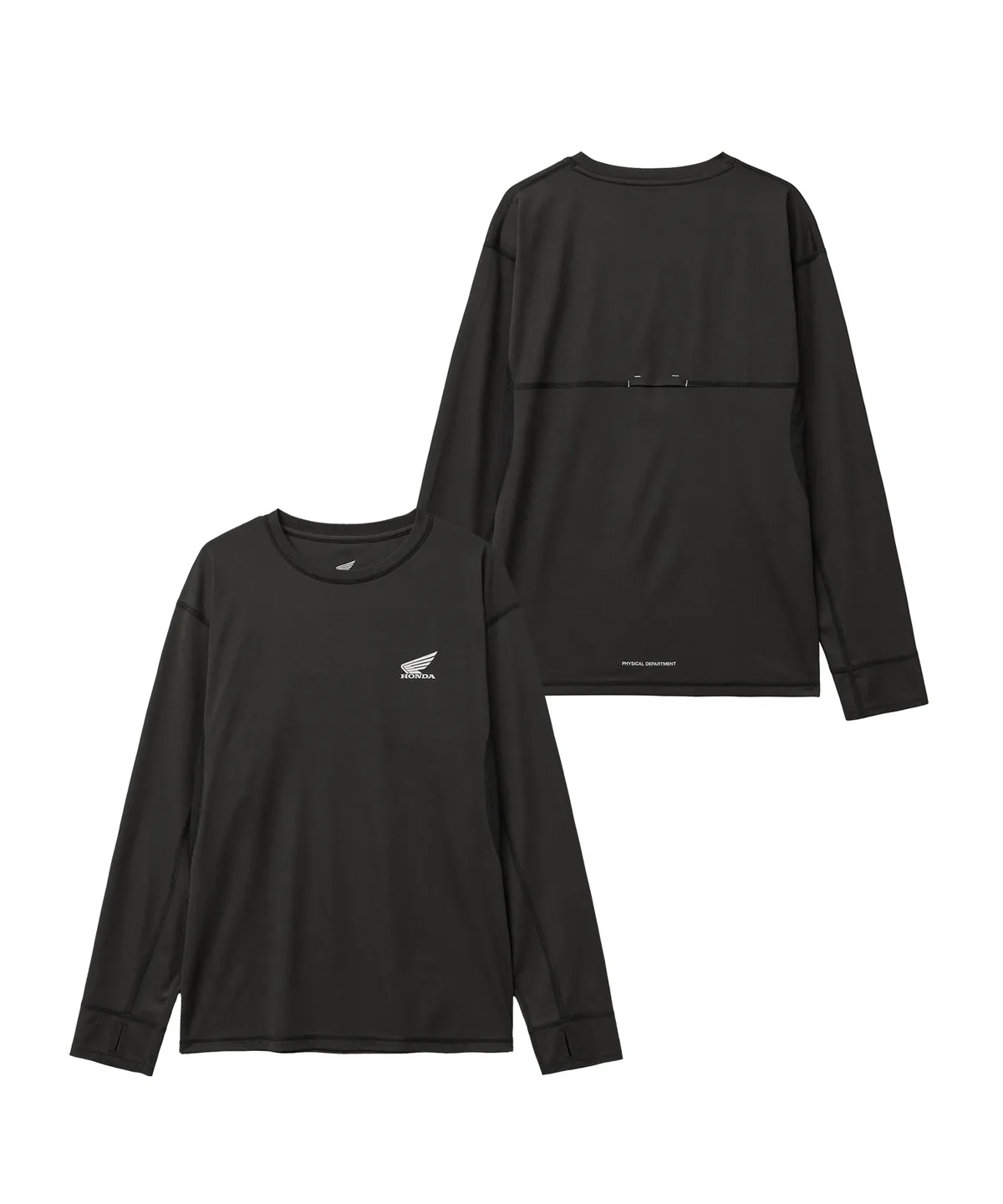 HONDA Speed Run 長袖上衣 Vintage Blue 運動風長袖T