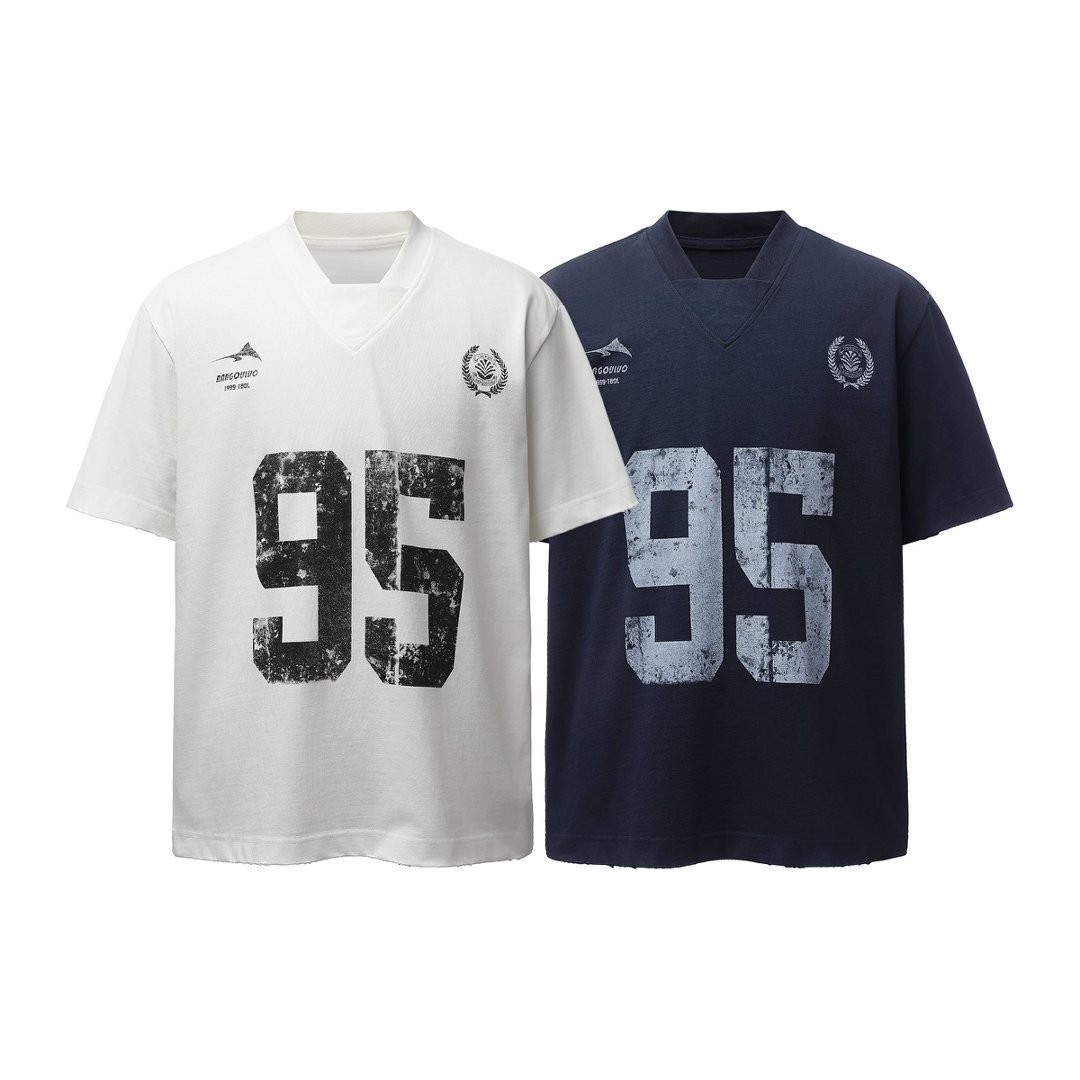 《S.V》斑駁95 號斑駁足球短T