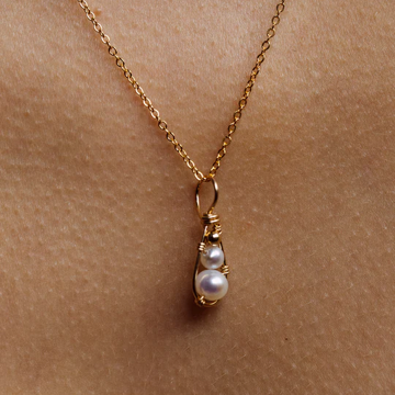 1YA0326-525 [YAY PARIS] Moana Pendant Laminated Gold #901tpmoa101 (EU)