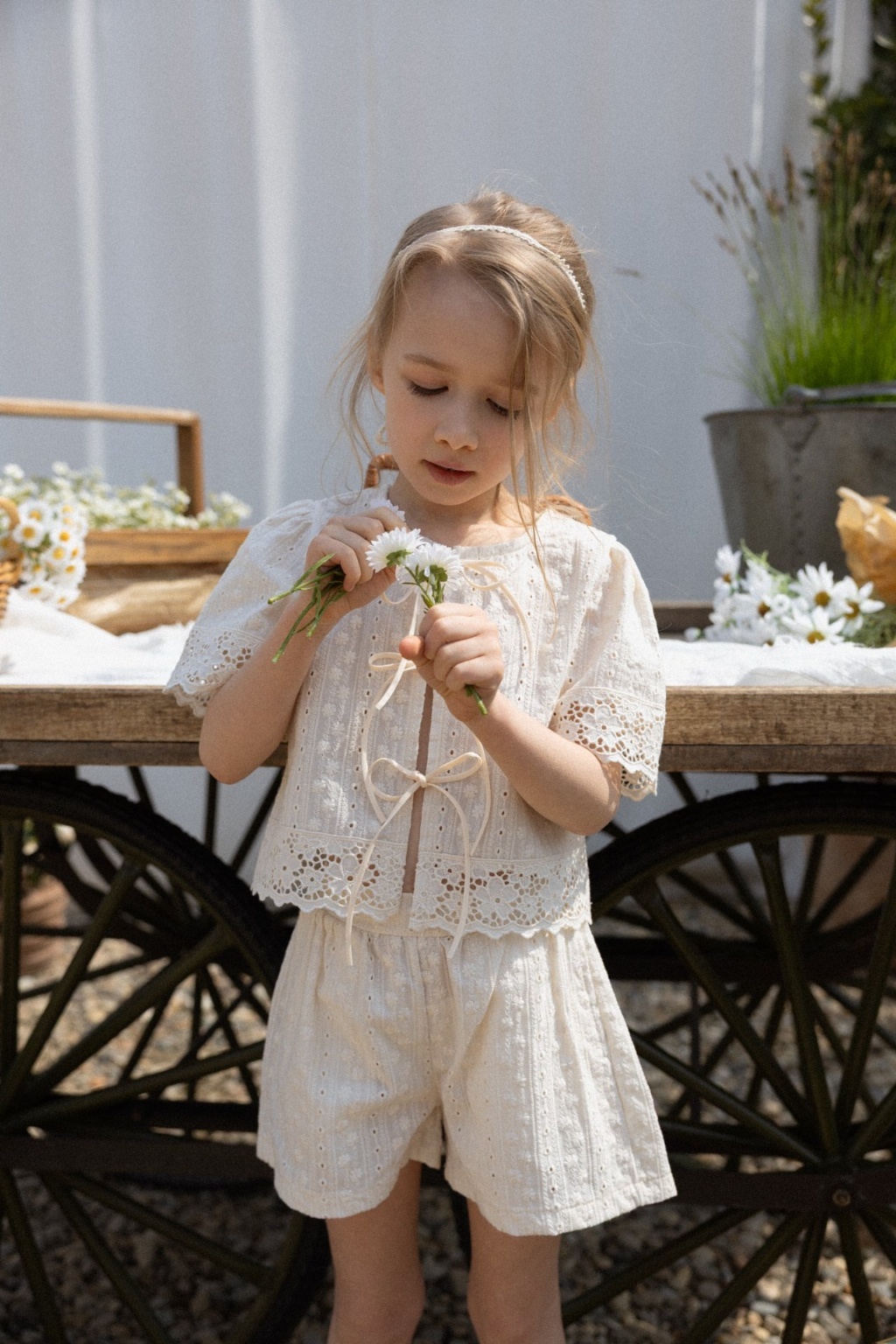 正韓夏Perrobebe 蝴蝶結綁帶套裝