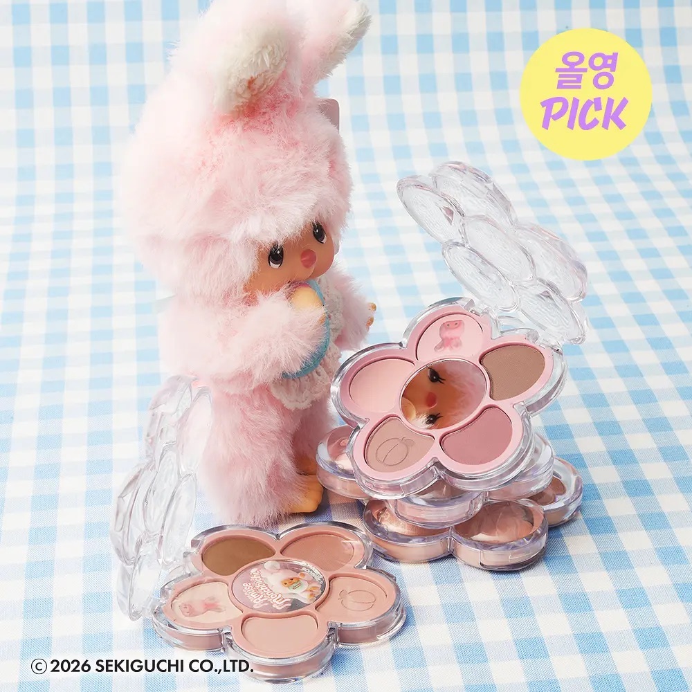 AMUSE x Monchhichi - Flora Eye Palette