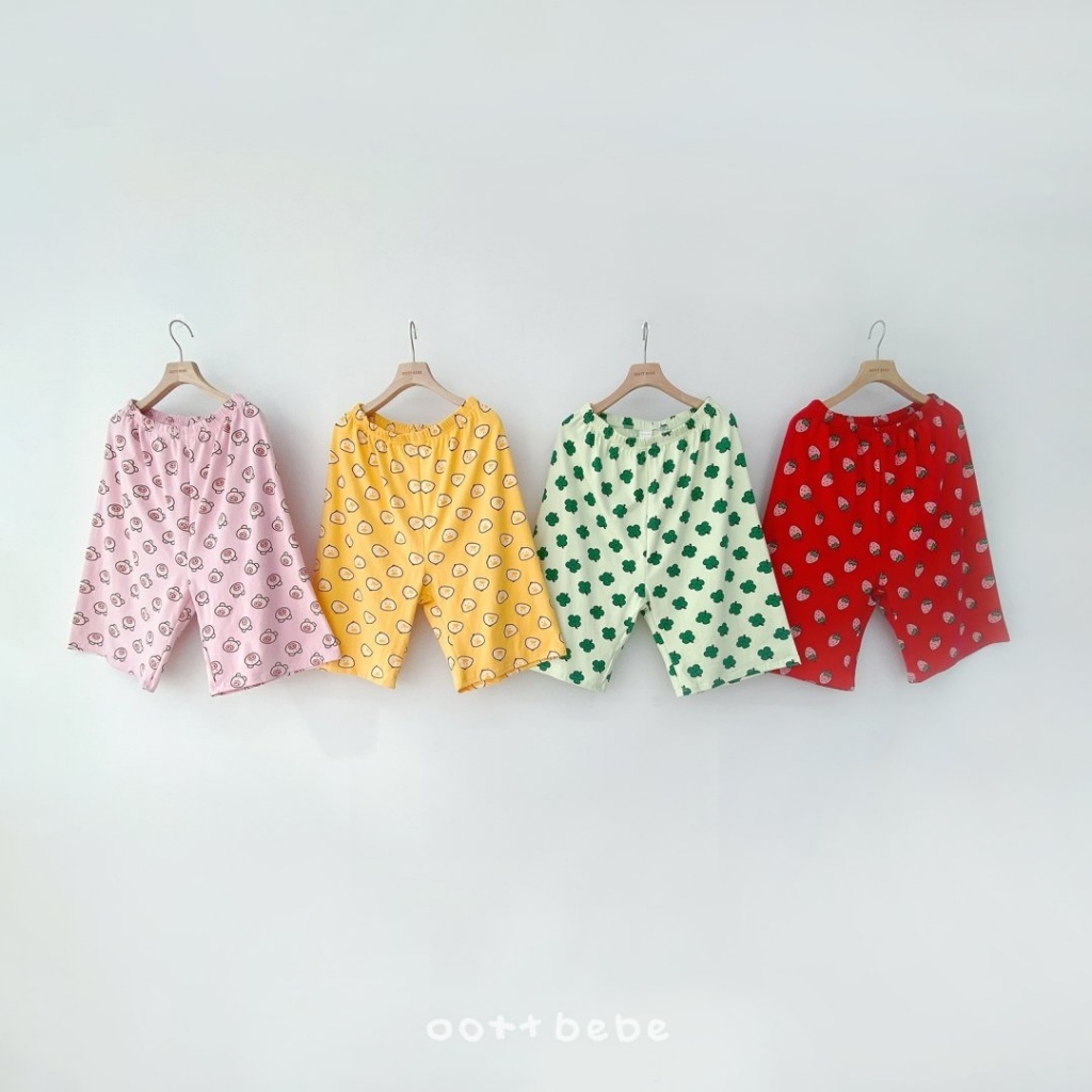 正韓夏OOTT BeBe 親子裝_跟媽咪一起穿小童趣短褲