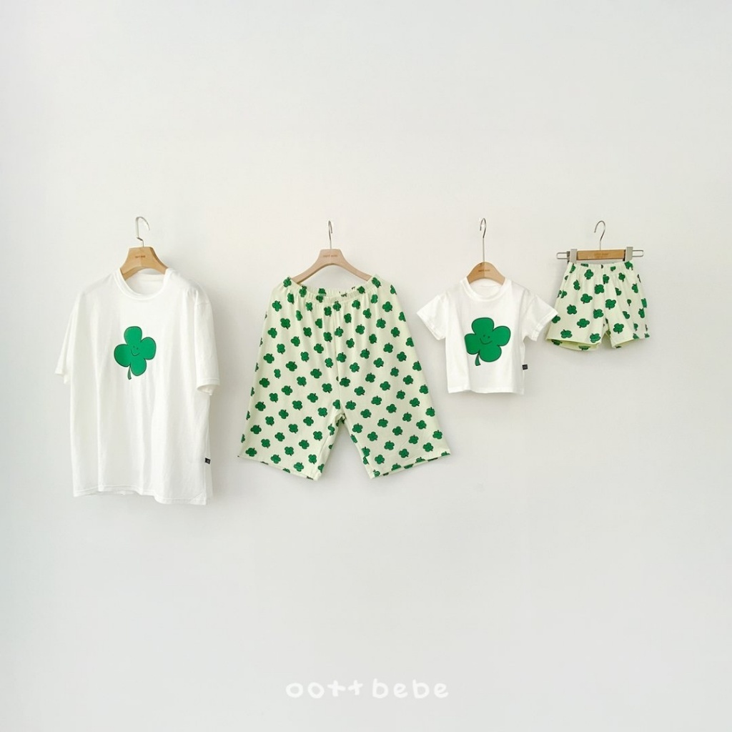 正韓夏OOTT BeBe 親子裝_跟媽咪一起穿小童趣短褲