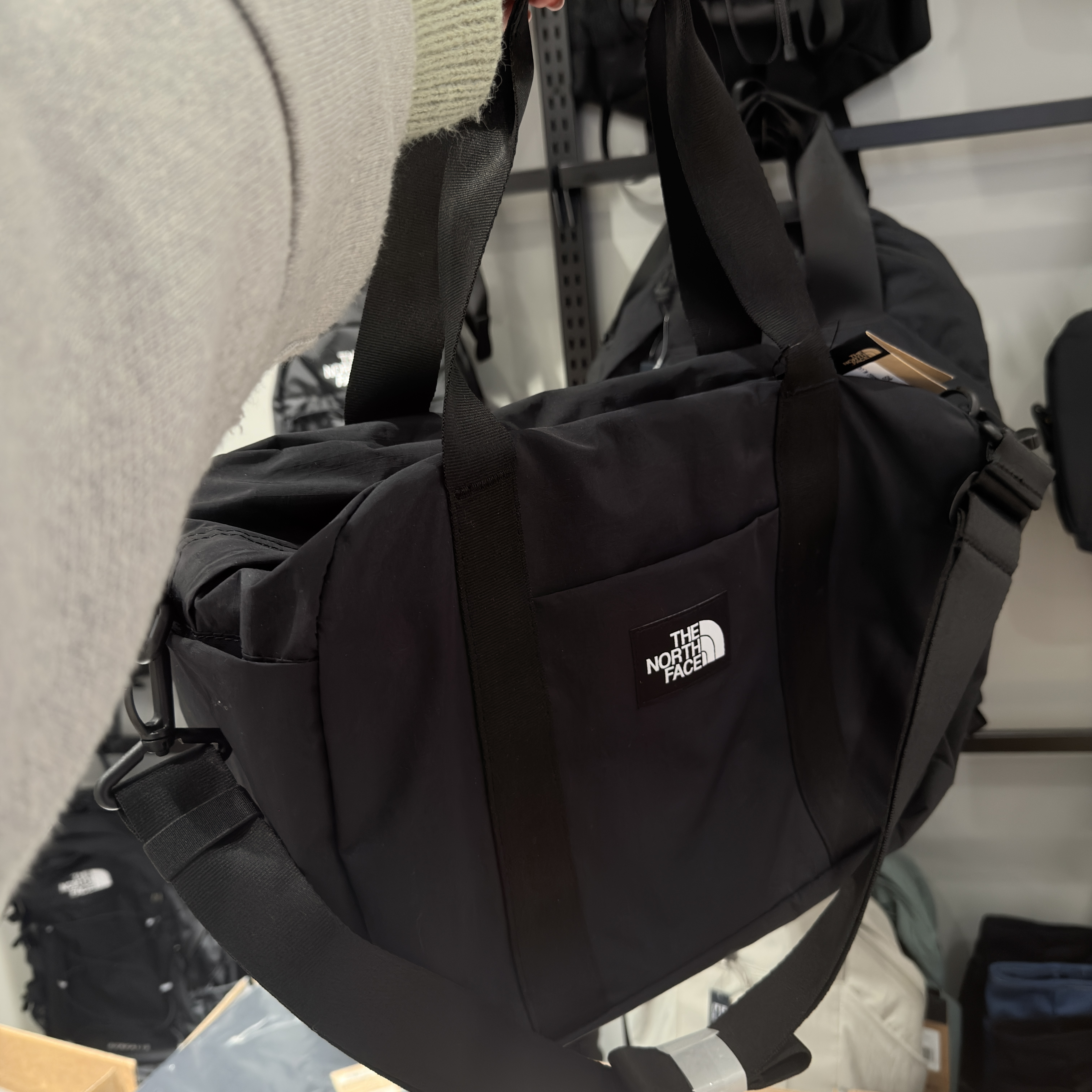 【韓國🇰🇷限時連線 收單至4/2 中午12:00準時收單 ✈️ 】The North Face 北臉 貼布box 行李袋 附背帶 NN2PS06