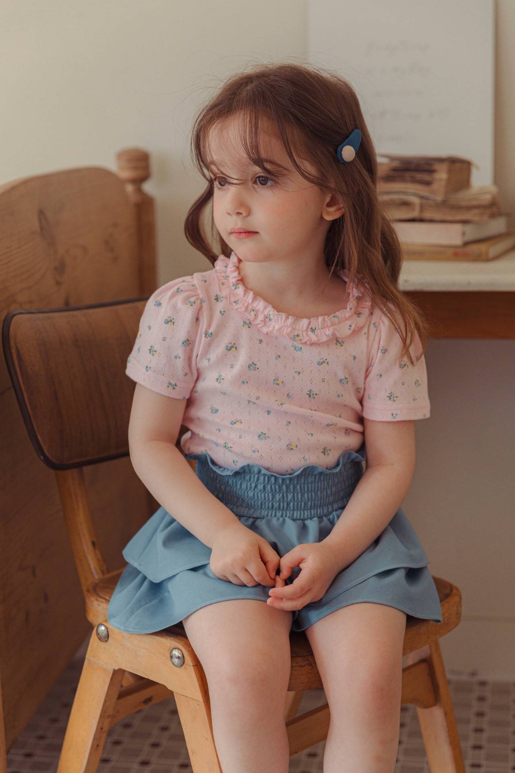 正韓夏cocoribbon 縮腰蛋糕牛仔短褲