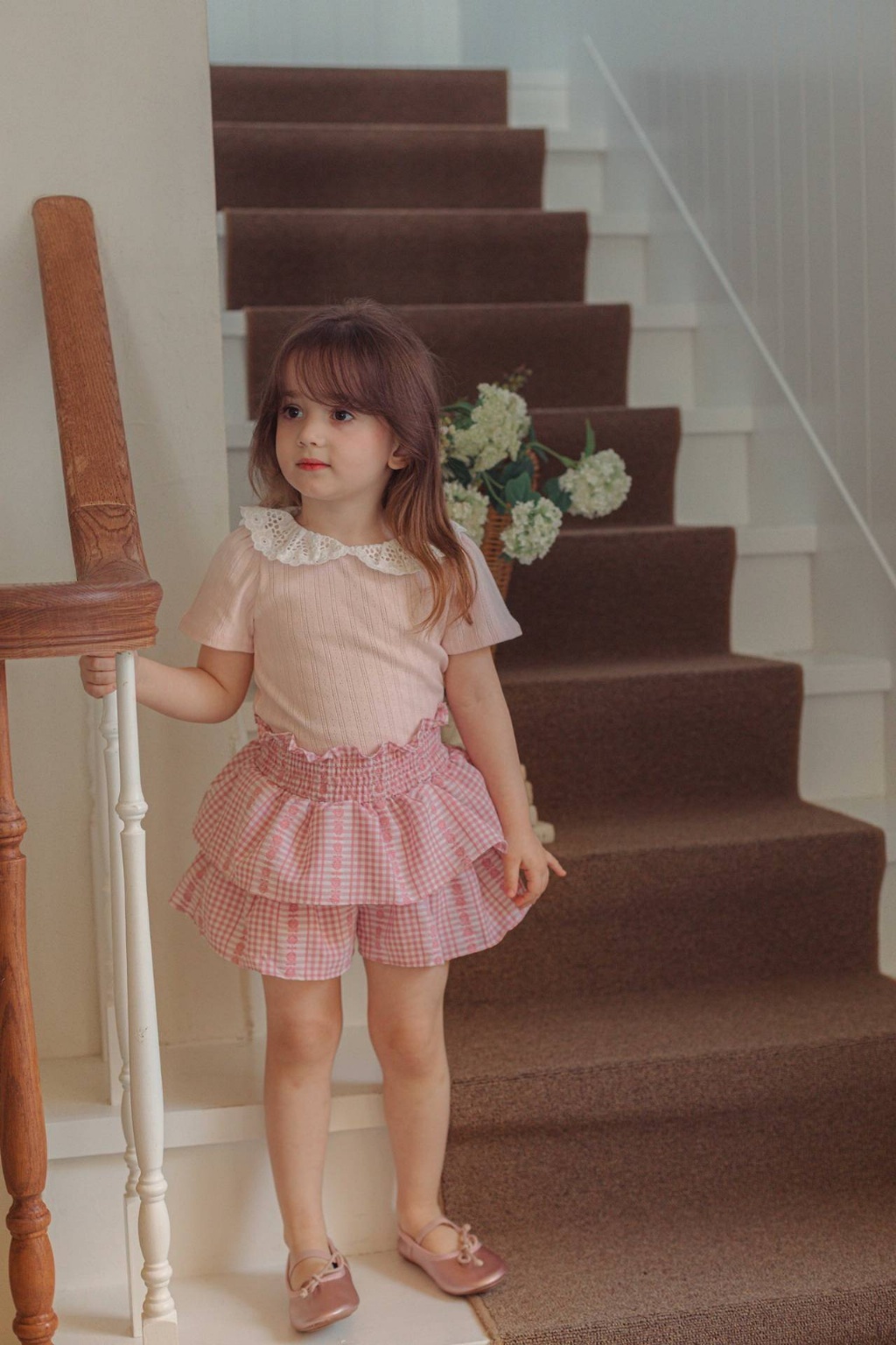 正韓夏cocoribbon 縮腰蛋糕牛仔短褲