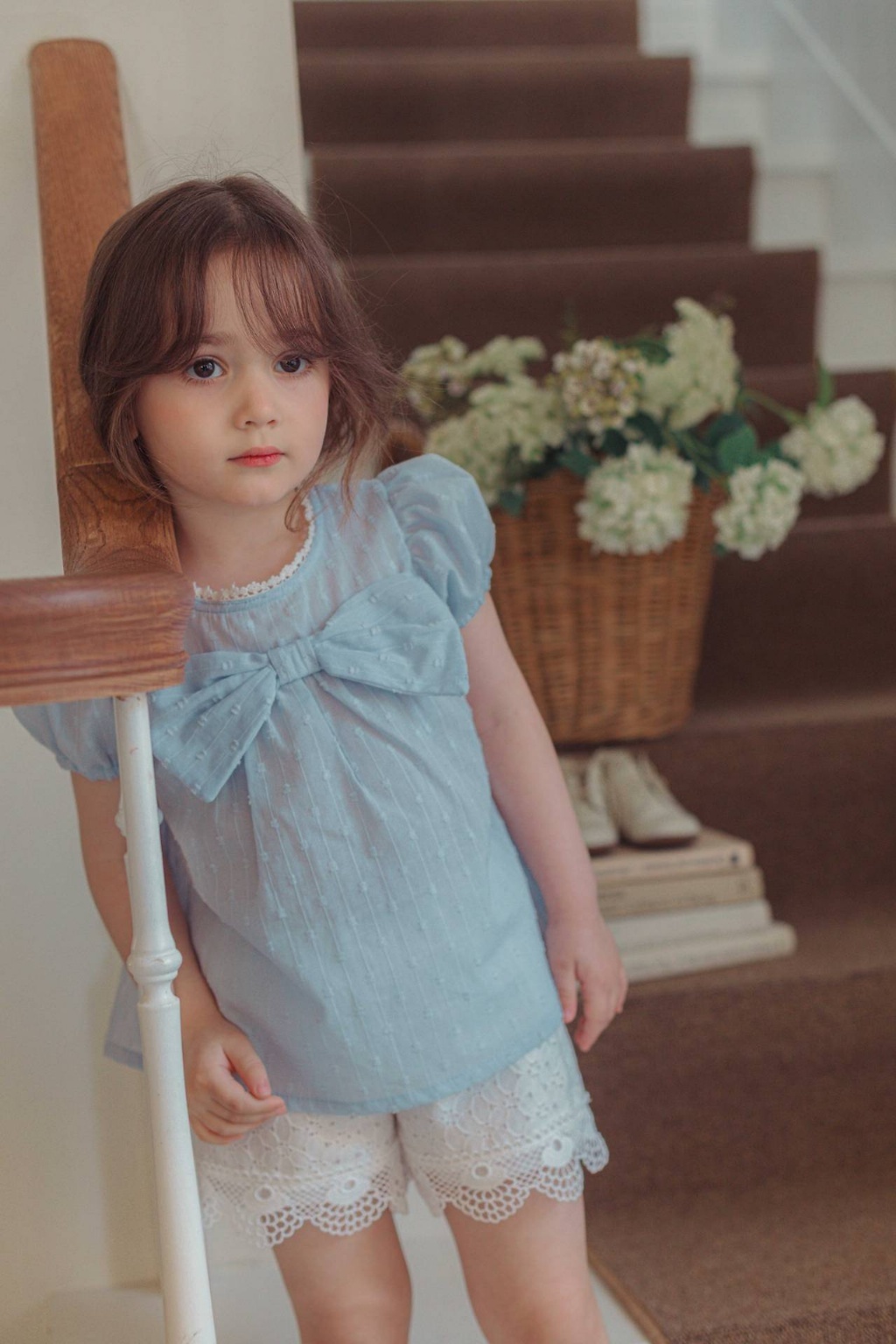 正韓夏cocoribbon 三色氣質雕花短褲