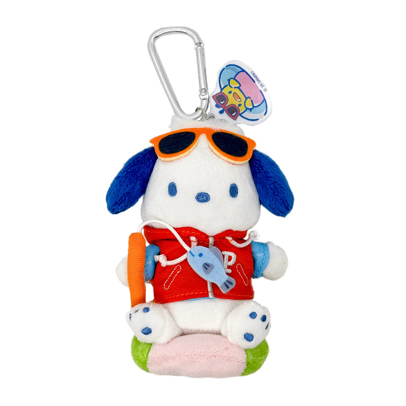 POCHACCO 毛公仔鑰匙扣 (夏日陽光系列)
