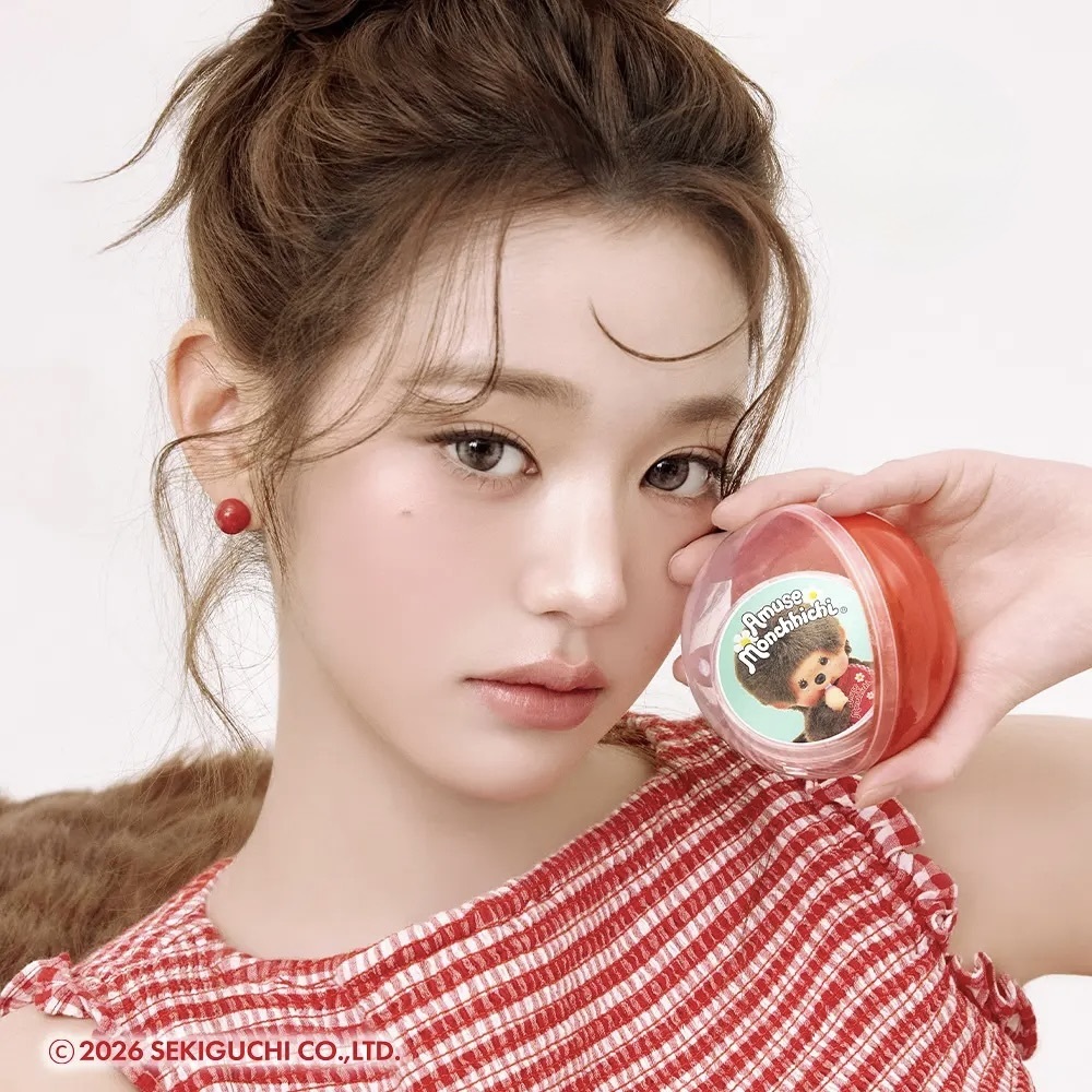 Amuse x monchhichi蒙奇奇｜唇釉扭蛋盲盒組