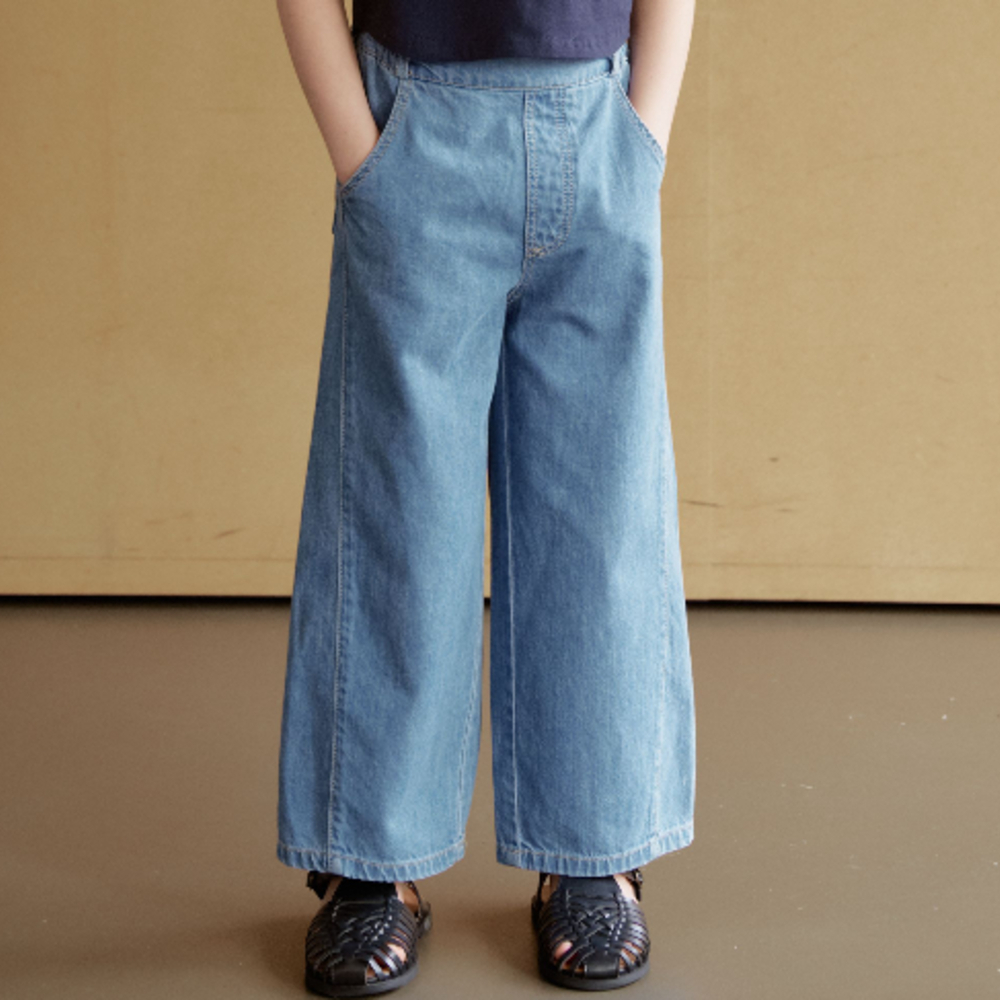 90-140 ANN 直筒牛仔長褲