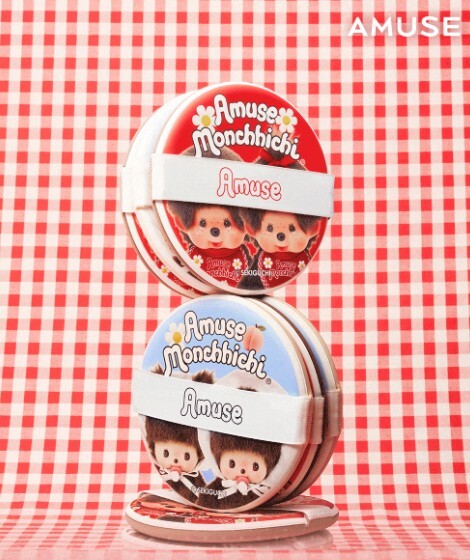 Monchhichi x Amuse 大型粉撲