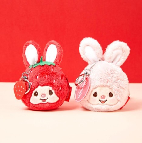 Monchhichi 大頭鑰匙包