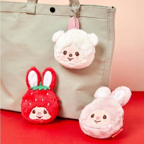 Monchhichi 大頭鑰匙包