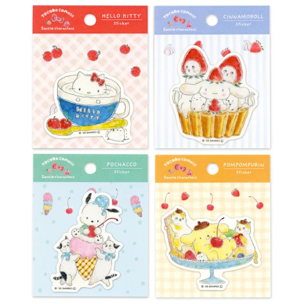 TOCOROCOMUGI  x 三麗鷗 大貼紙｜日本トコロコムギ