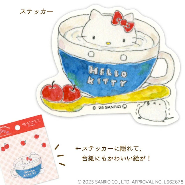 TOCOROCOMUGI  x 三麗鷗 大貼紙｜日本トコロコムギ