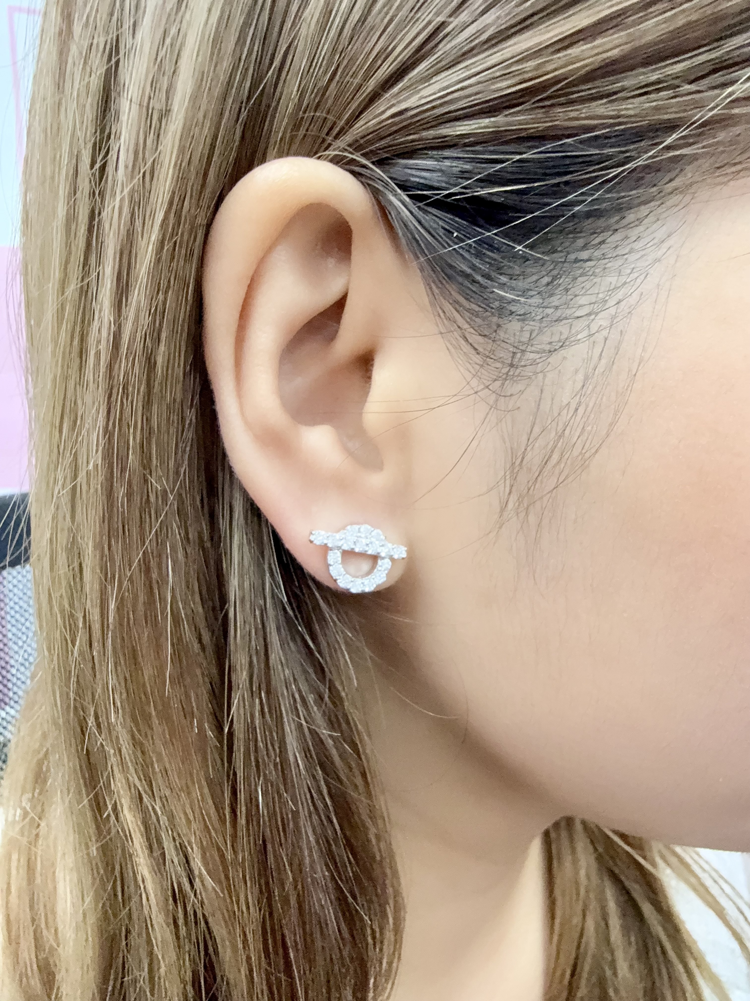 AQ51 E4056 1.9mm Little Q Earrings $398