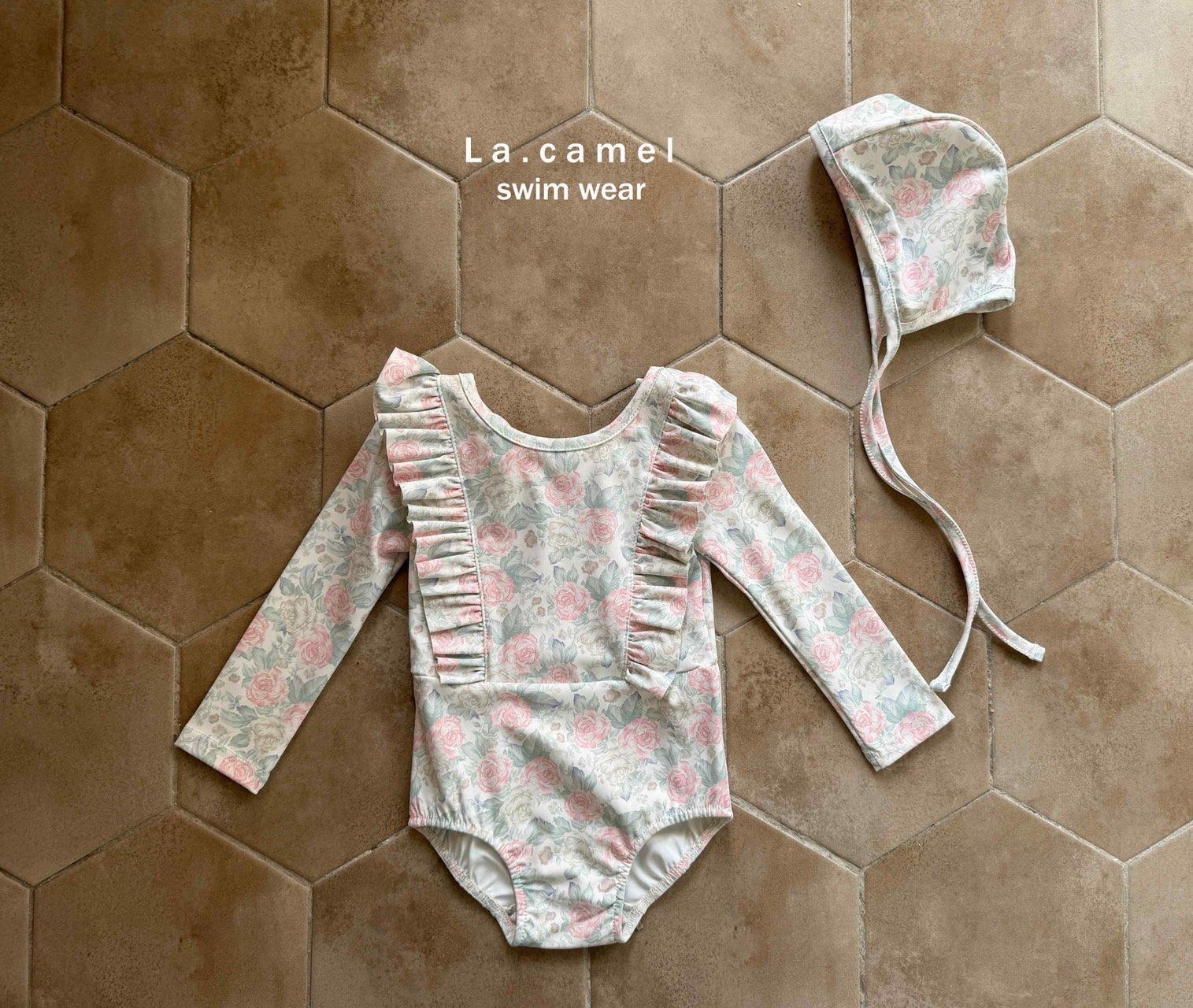 La.camel Bella Swimwear（With Hat）