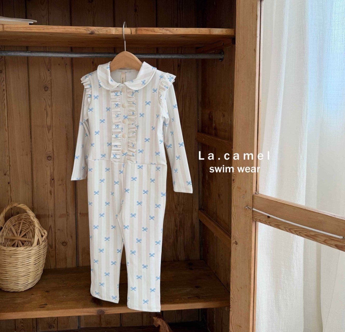 La.camel Blue Ribbon Swimwear（With Hat）