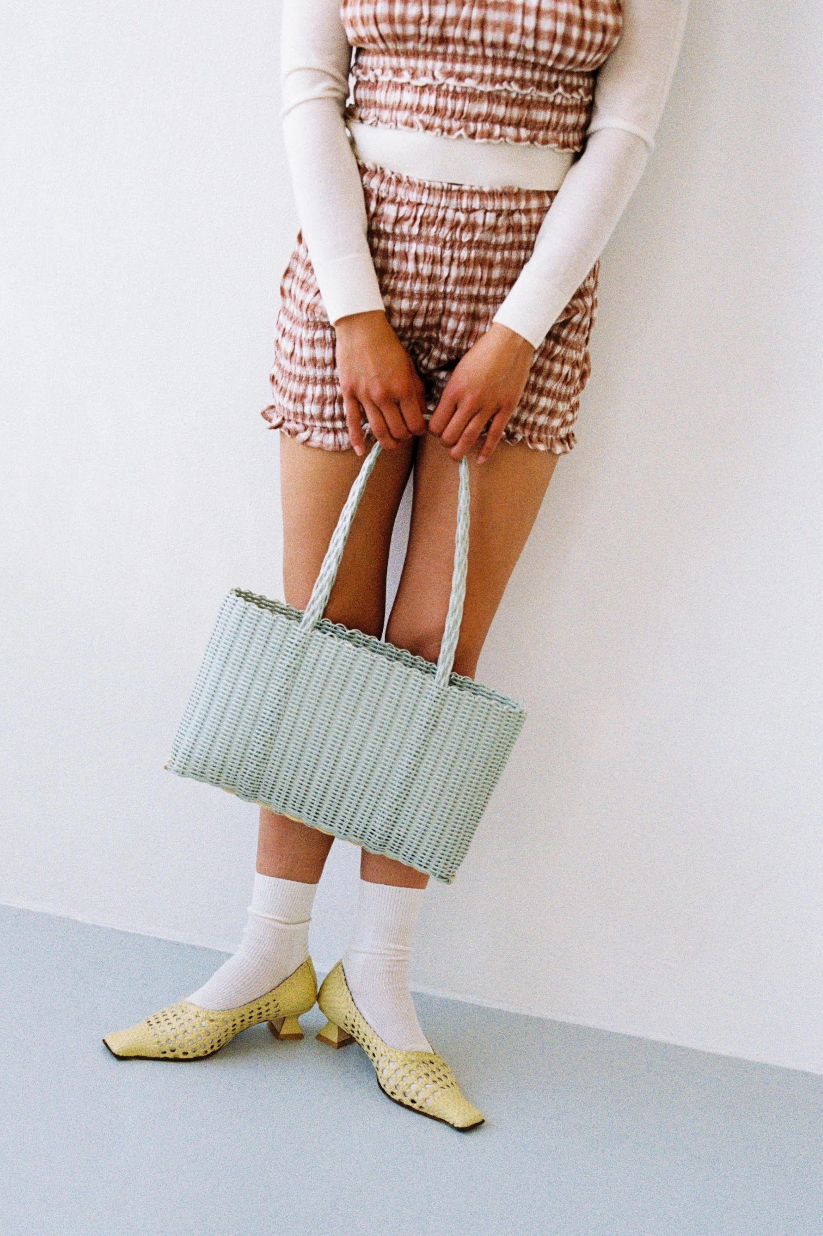 Rayas Shoulder Bag Mint BB016