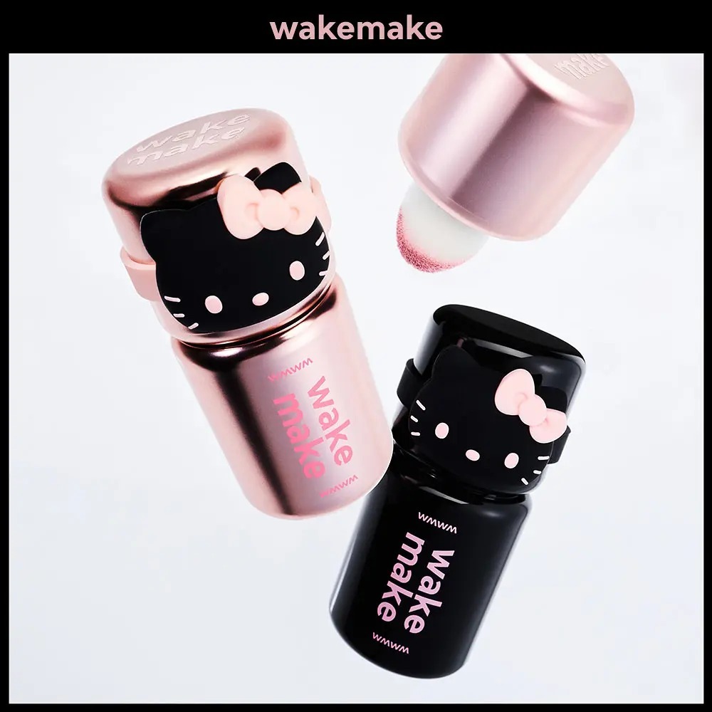 wakemake x Hello Kitty Black Edition - Shaking Blur Cheek