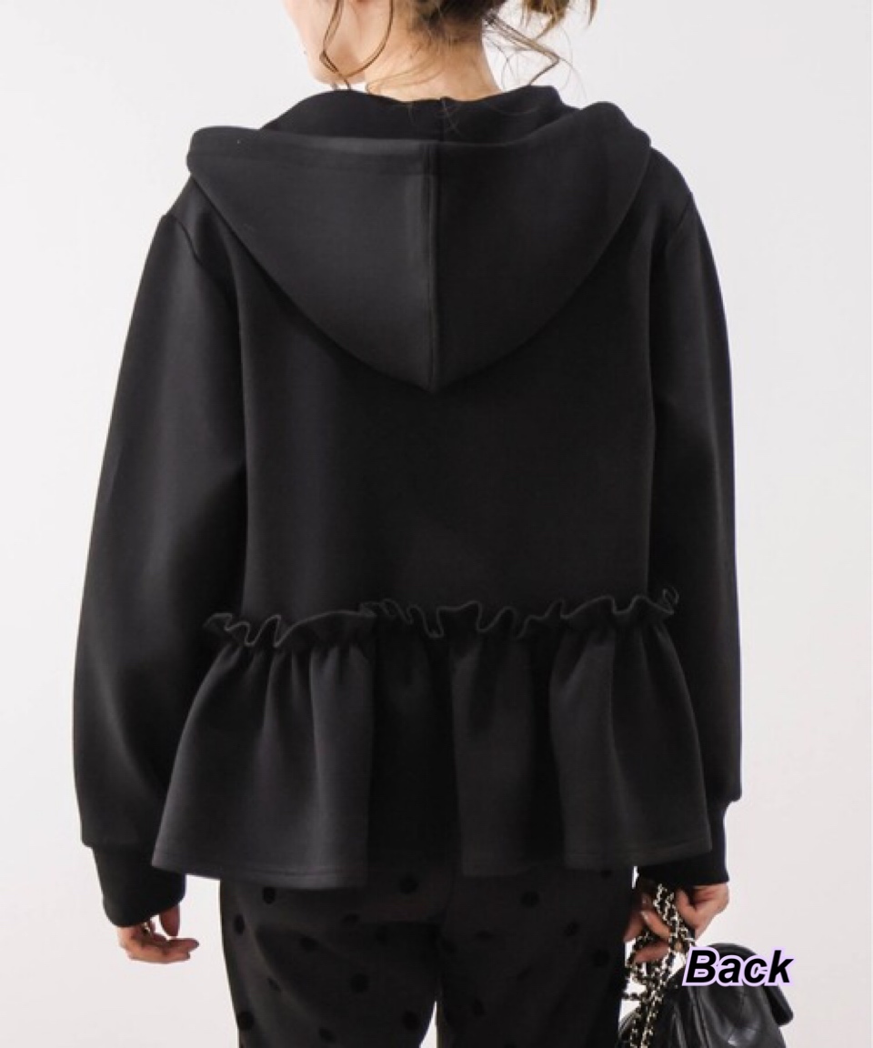 260401 日系女裝下面ruffle 外套/2色