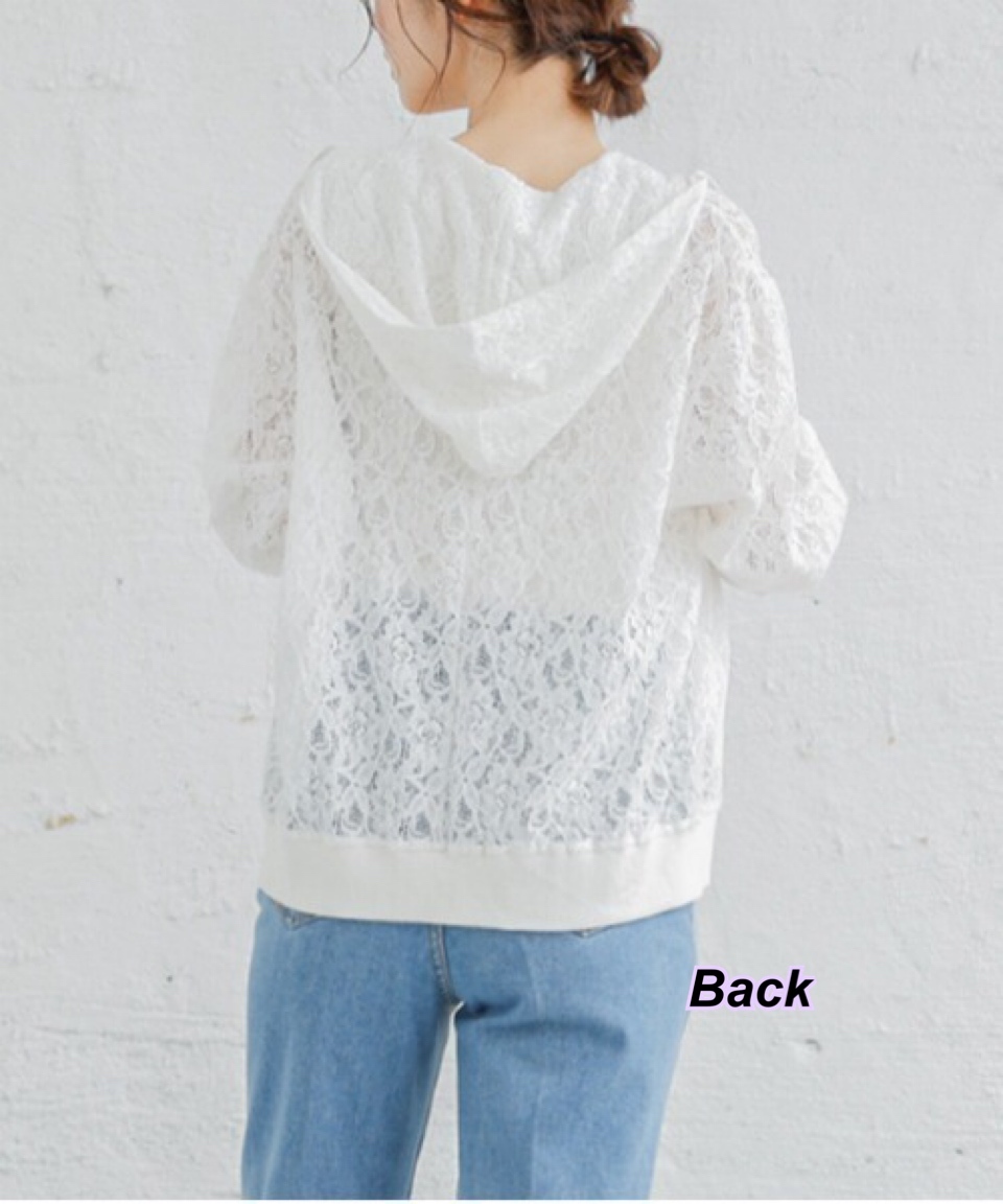 260401 日系女裝lace 薄外套/2色