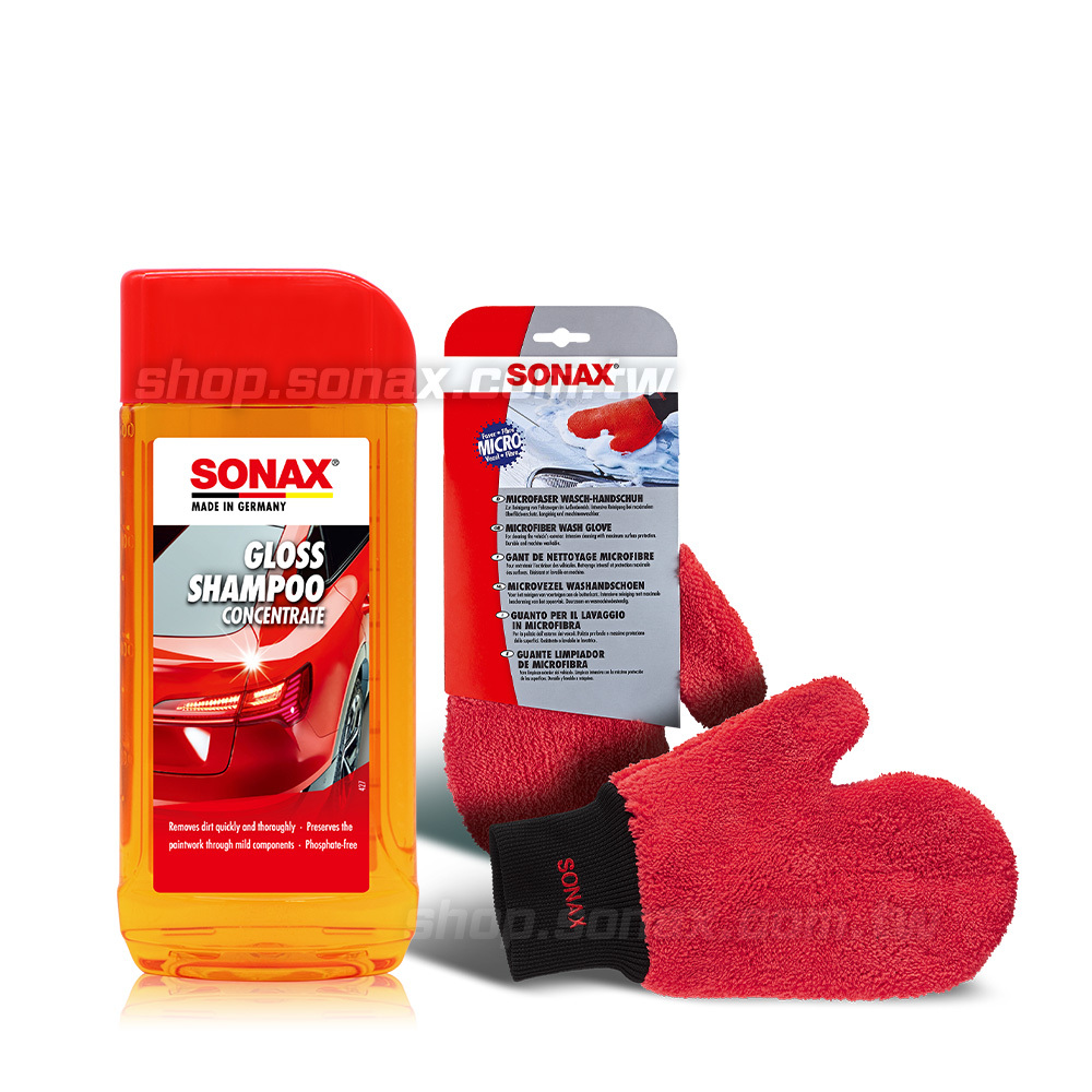 光滑洗車精+洗車手套