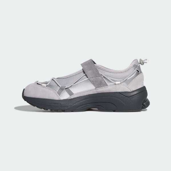 Adidas 愛迪達 Formotion MJ 2.0 KJ6882 女 休閒鞋 瑪麗珍鞋 舒適 銀灰 金屬 柔軟