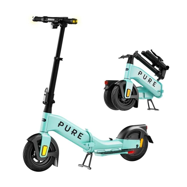 PURE 小折款 電動滑板車/薄荷綠