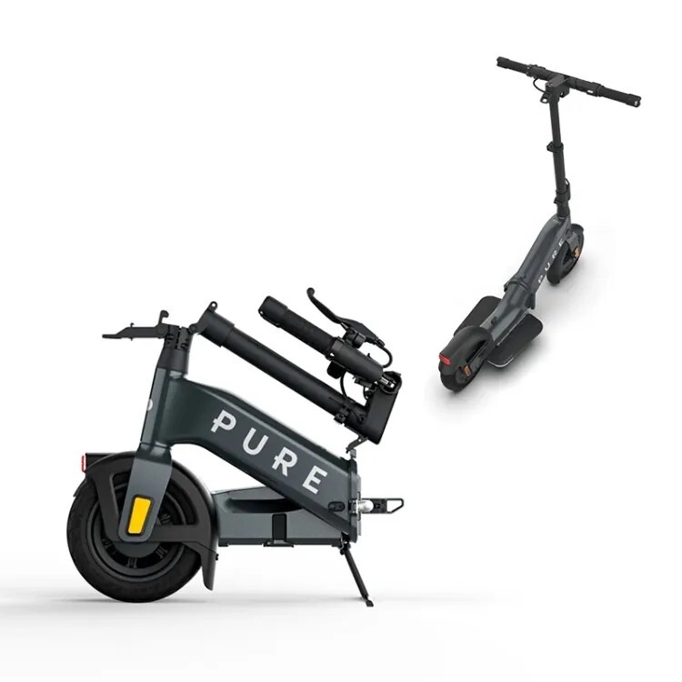 PURE 小折款 電動滑板車/水星灰