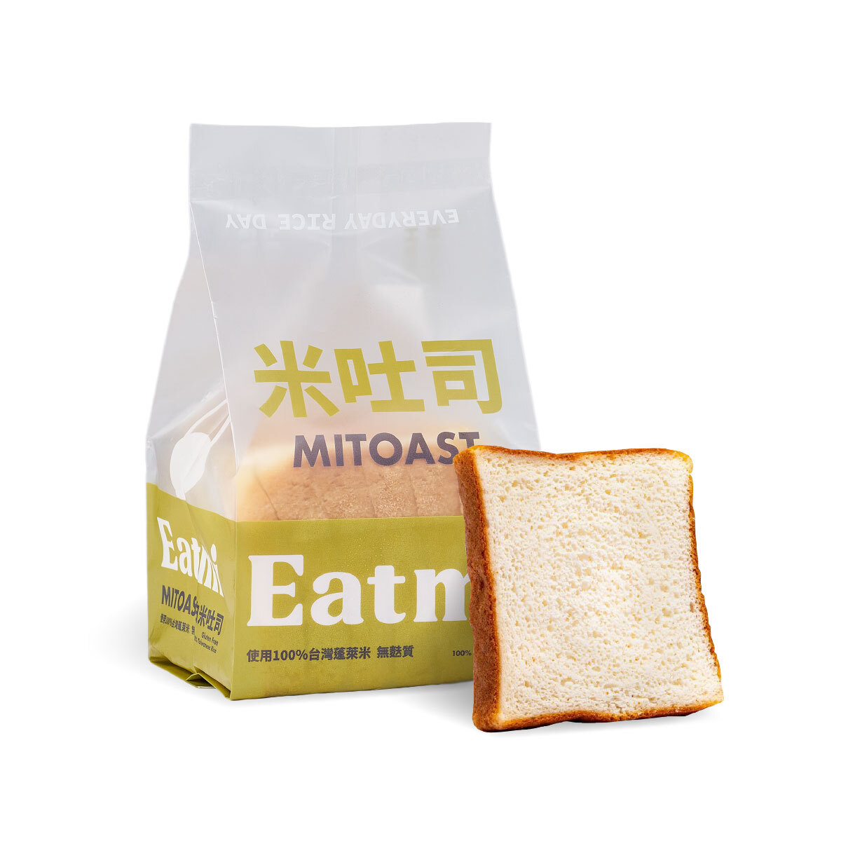 無麩質白米吐司(6片/袋)｜EATMI