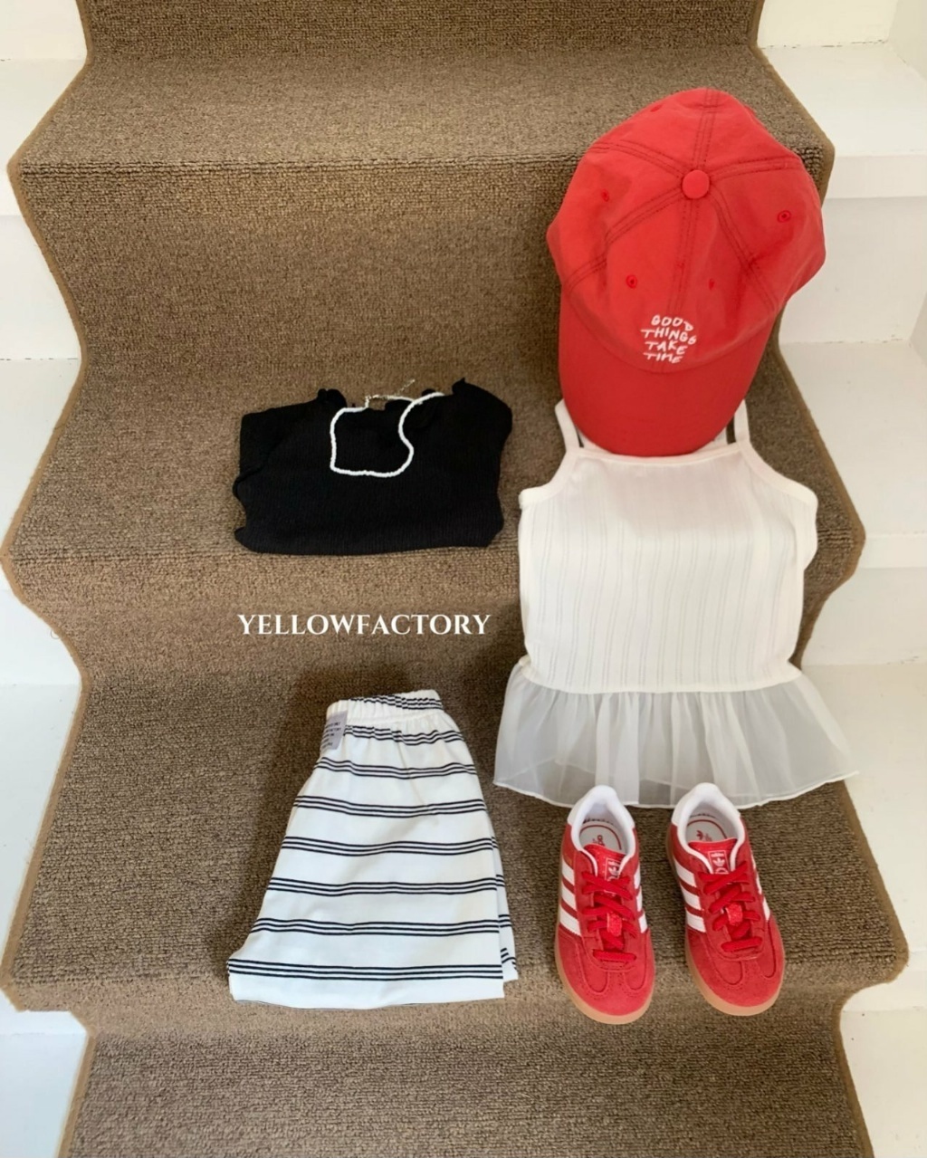 正韓夏Yellowfactory 甜心蕾絲拼接背心