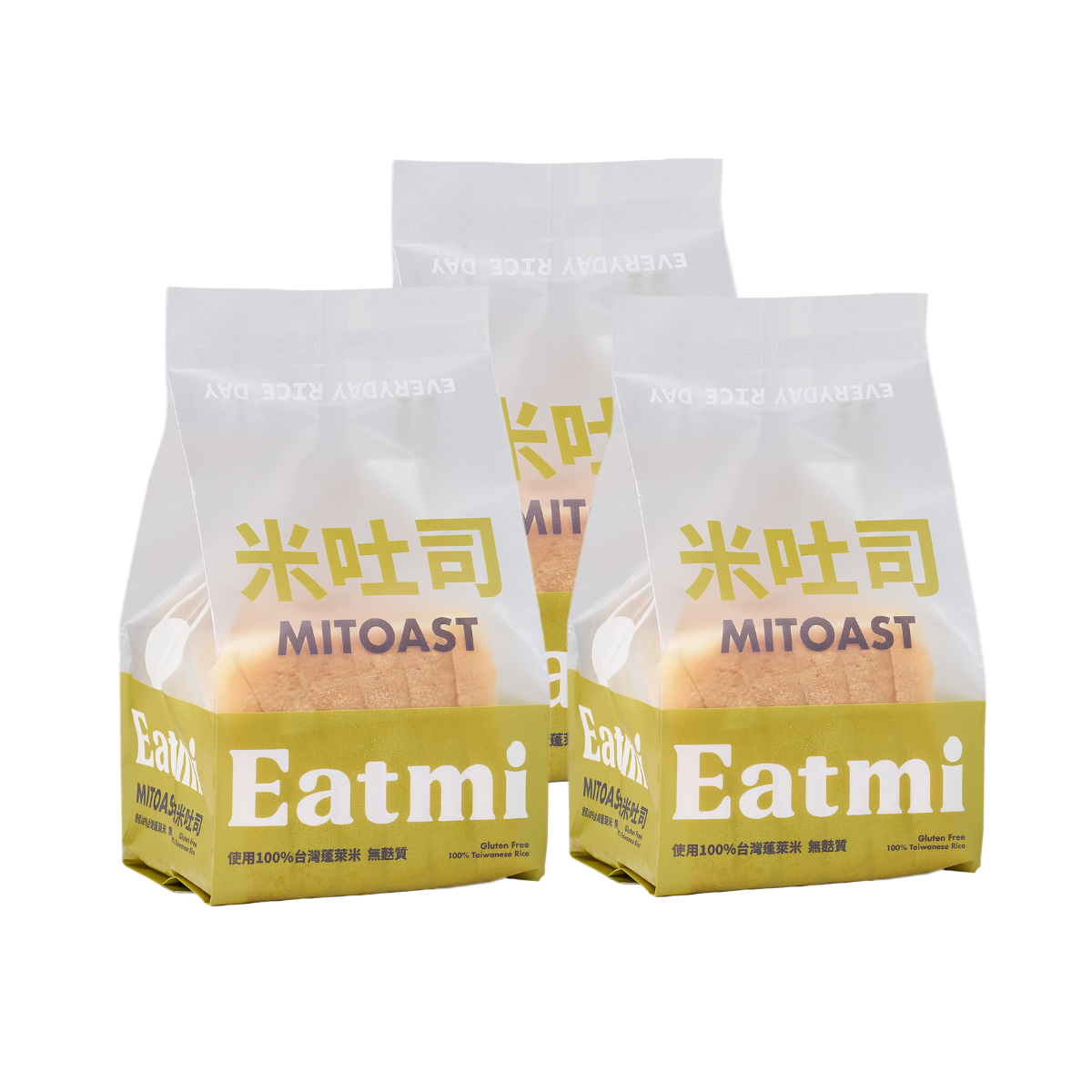 Vegan White MiToast (3-Pack) (Gluten-free)｜EATMI