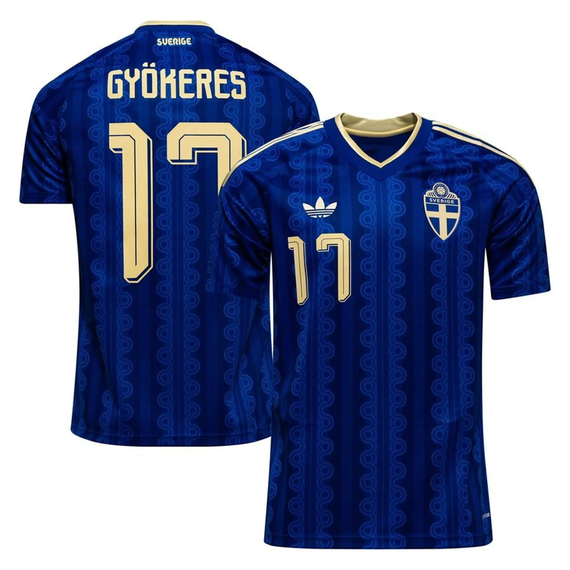 2026 Sweden Away Shirt with Nameset